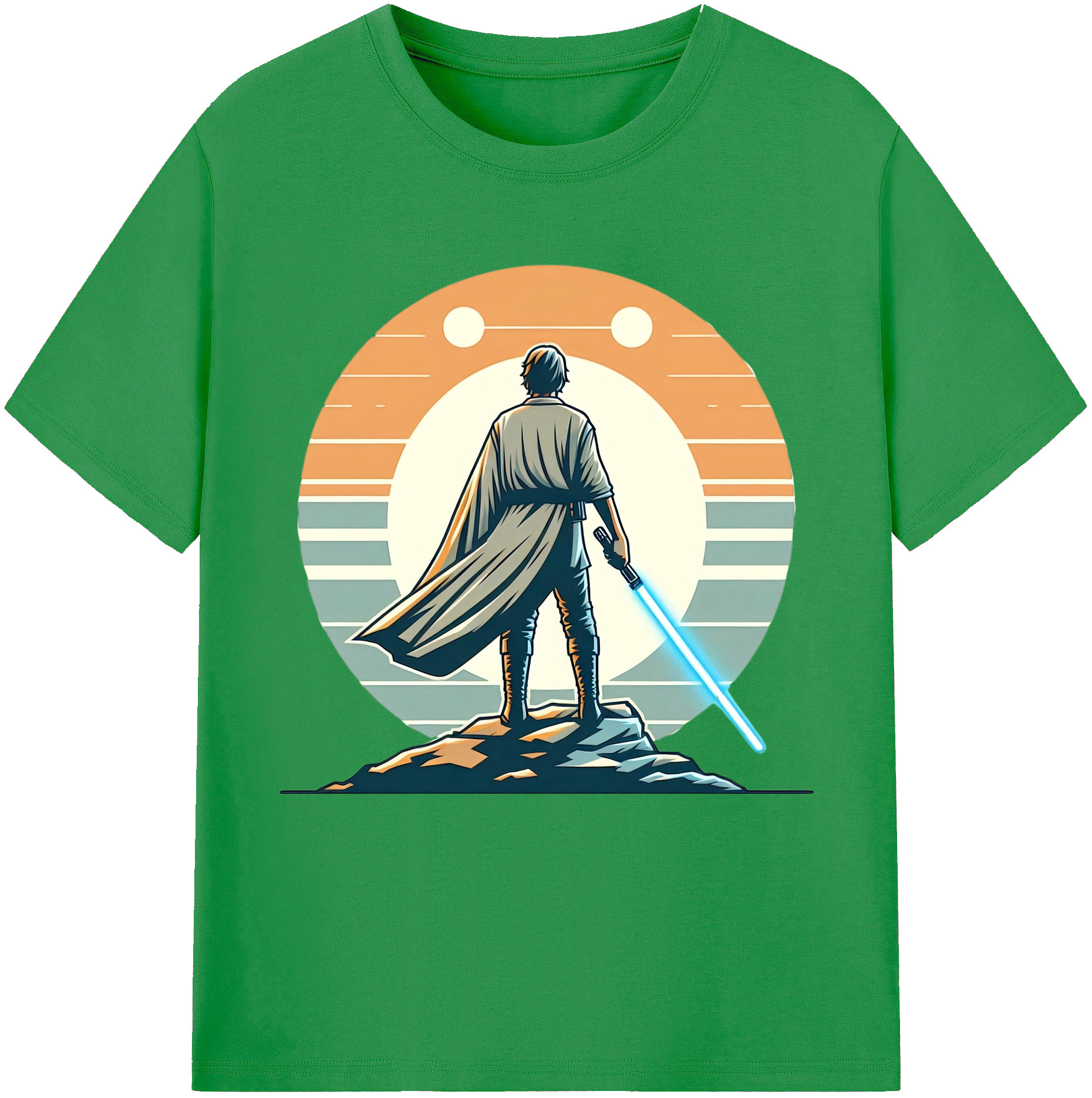 （画像用） スター・ウォーズ Star Wars レディースカジュアルプリントTシャツ（綿100％）