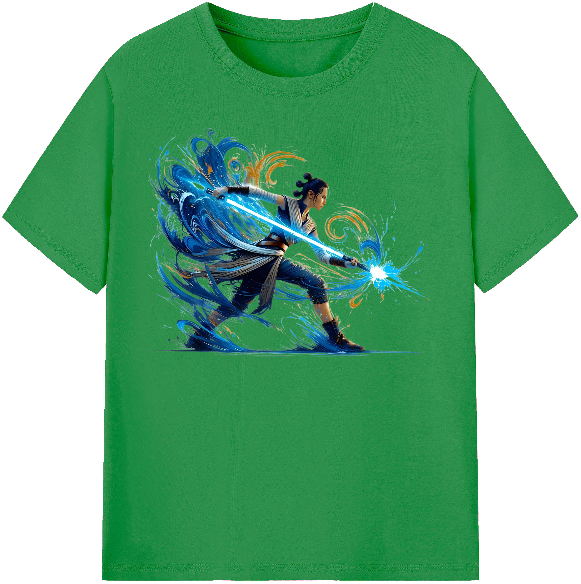 （画像用） スター・ウォーズ Star Wars レディースカジュアルプリントTシャツ（綿100％）