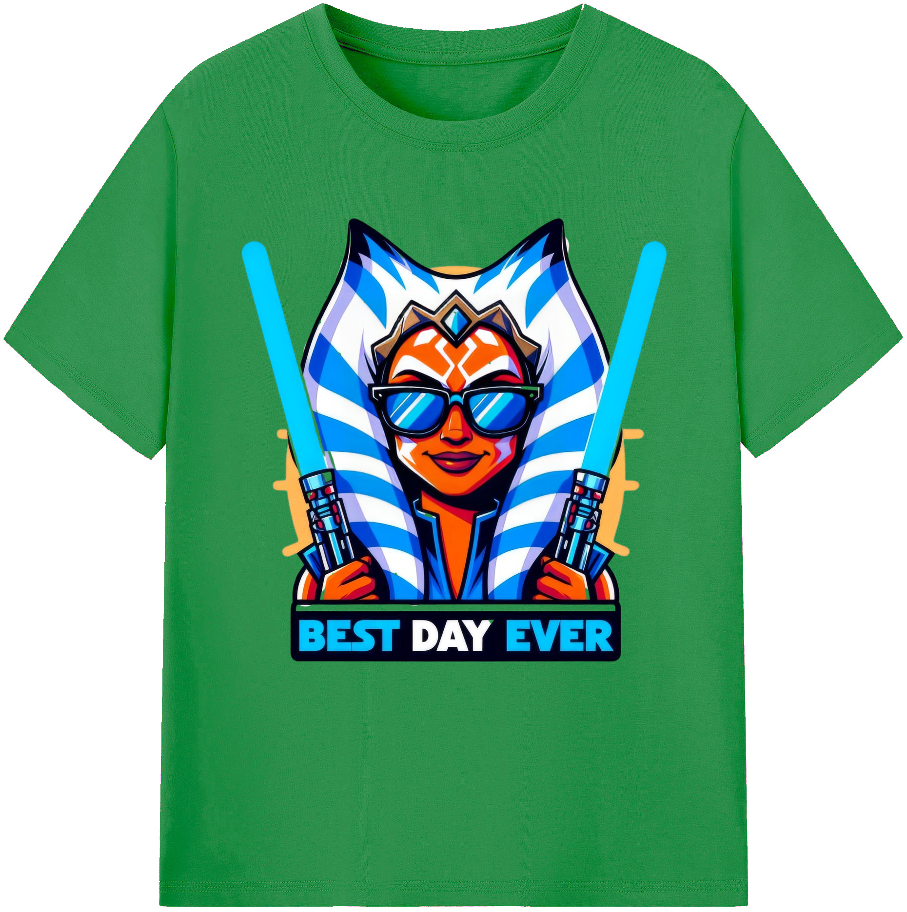 （画像用） スター・ウォーズ Star Wars レディースカジュアルプリントTシャツ（綿100％）