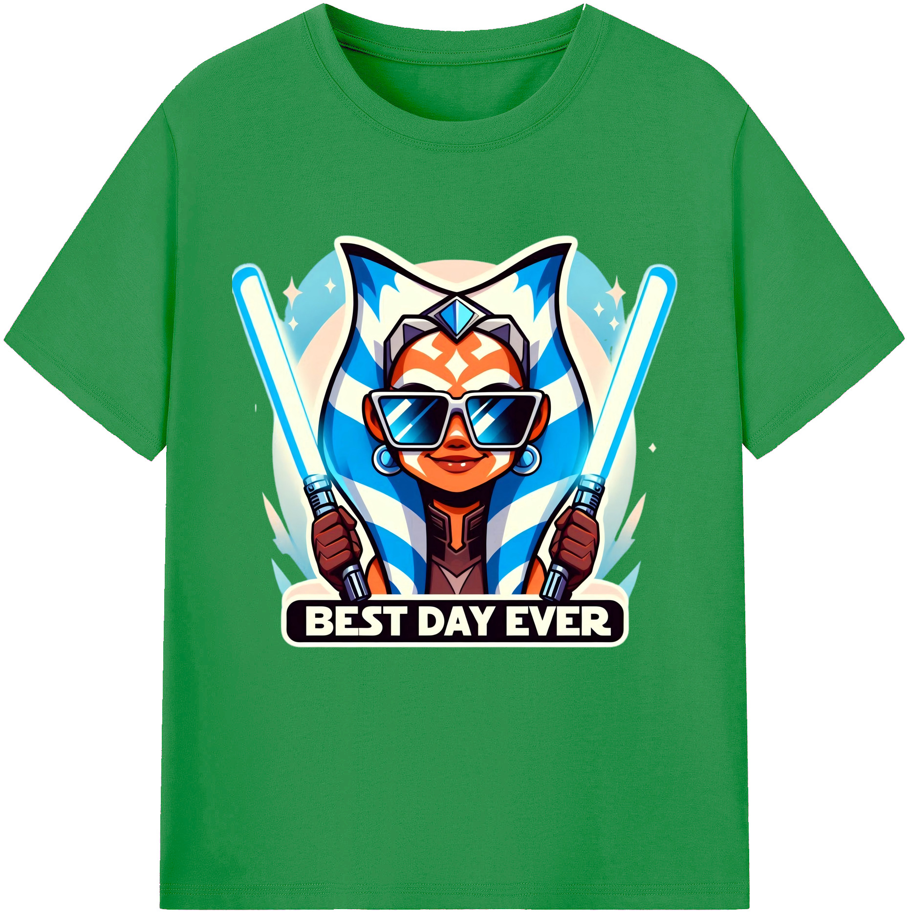 （画像用） スター・ウォーズ Star Wars レディースカジュアルプリントTシャツ（綿100％）