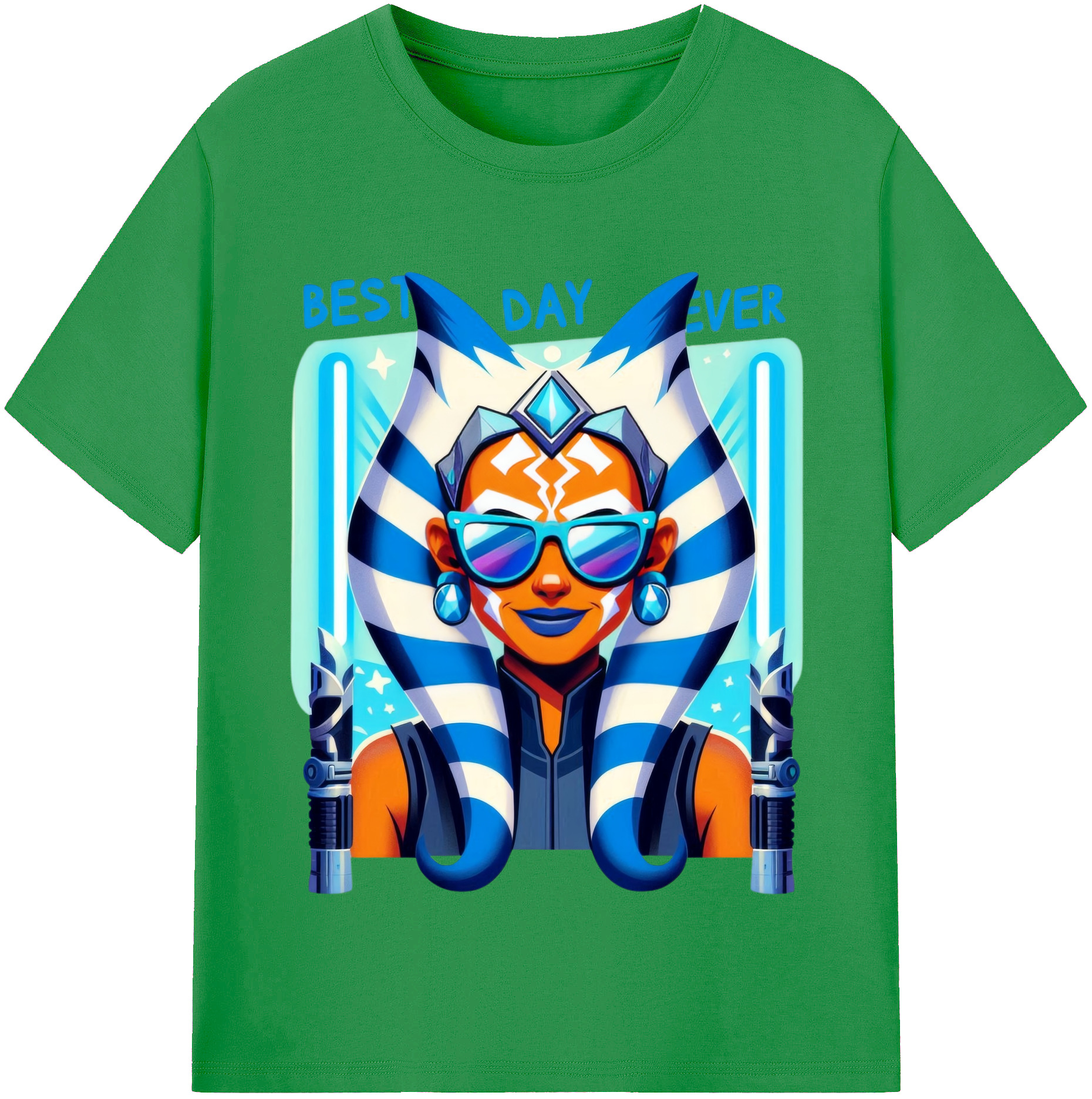 （画像用） スター・ウォーズ Star Wars レディースカジュアルプリントTシャツ（綿100％）