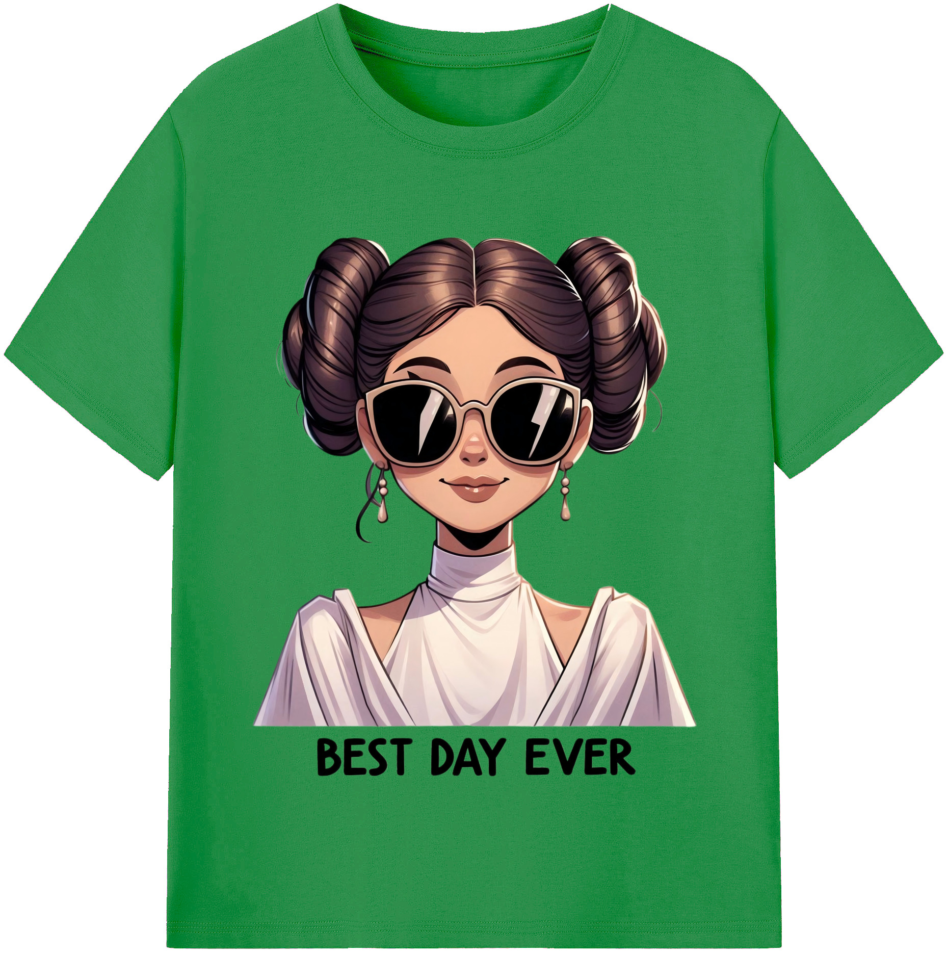 （画像用） スター・ウォーズ Star Wars レディースカジュアルプリントTシャツ（綿100％）