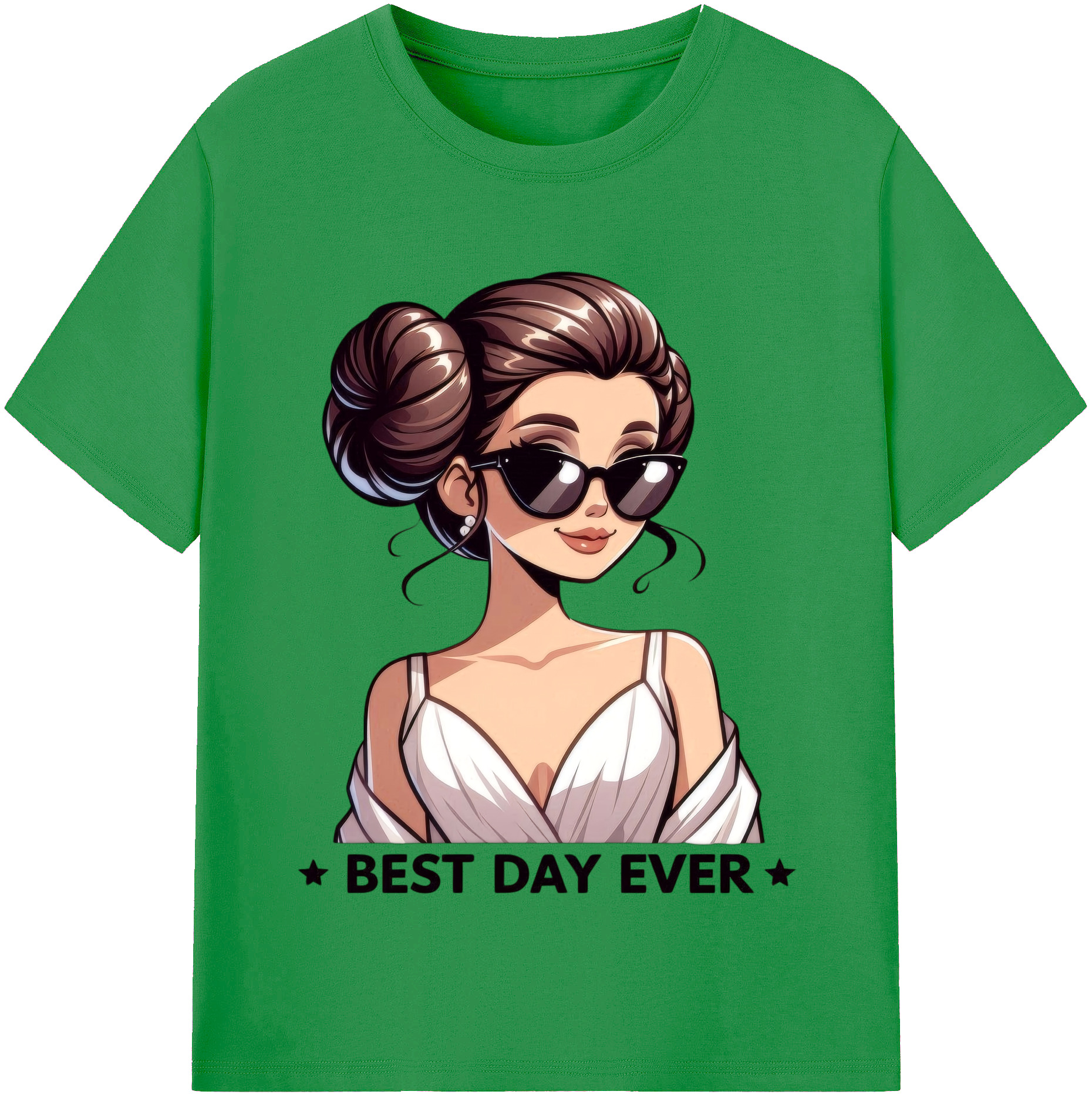 （画像用） スター・ウォーズ Star Wars レディースカジュアルプリントTシャツ（綿100％）