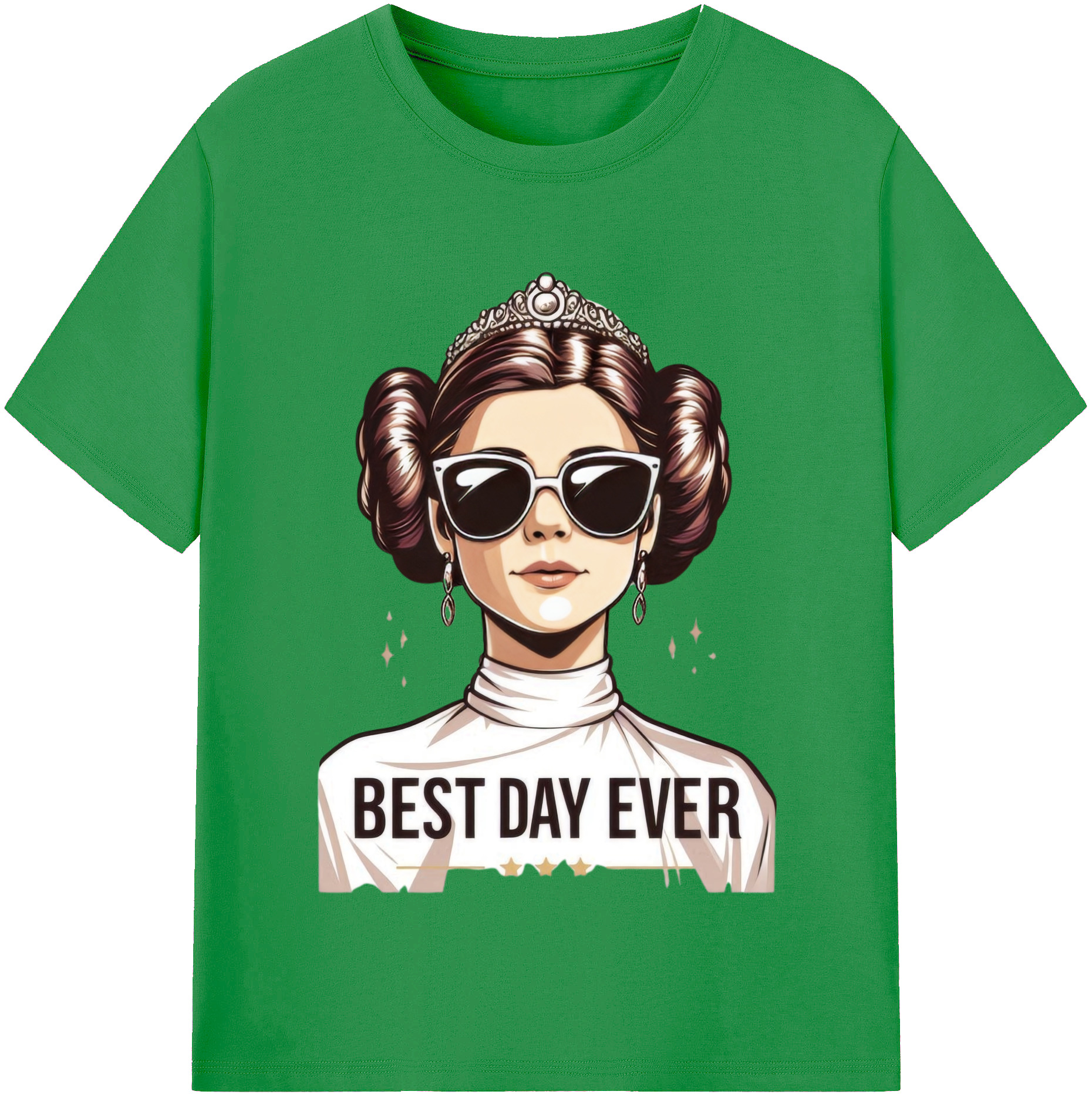 （画像用） スター・ウォーズ Star Wars レディースカジュアルプリントTシャツ（綿100％）