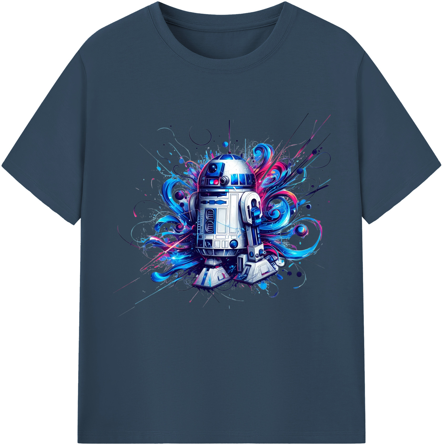 （画像用） スター・ウォーズ Star Wars レディースカジュアルプリントTシャツ（綿100％）