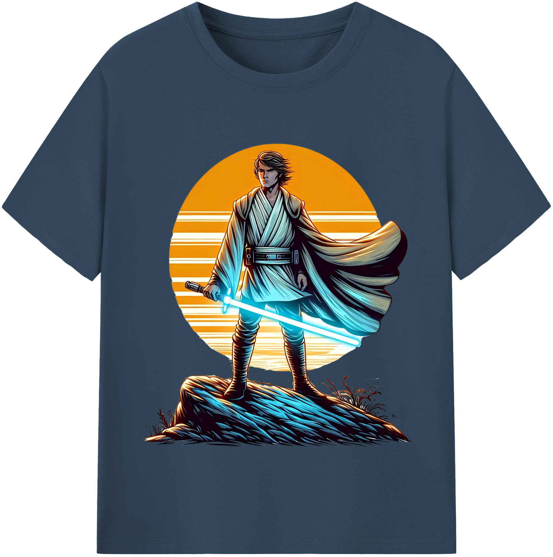 （画像用） スター・ウォーズ Star Wars レディースカジュアルプリントTシャツ（綿100％）