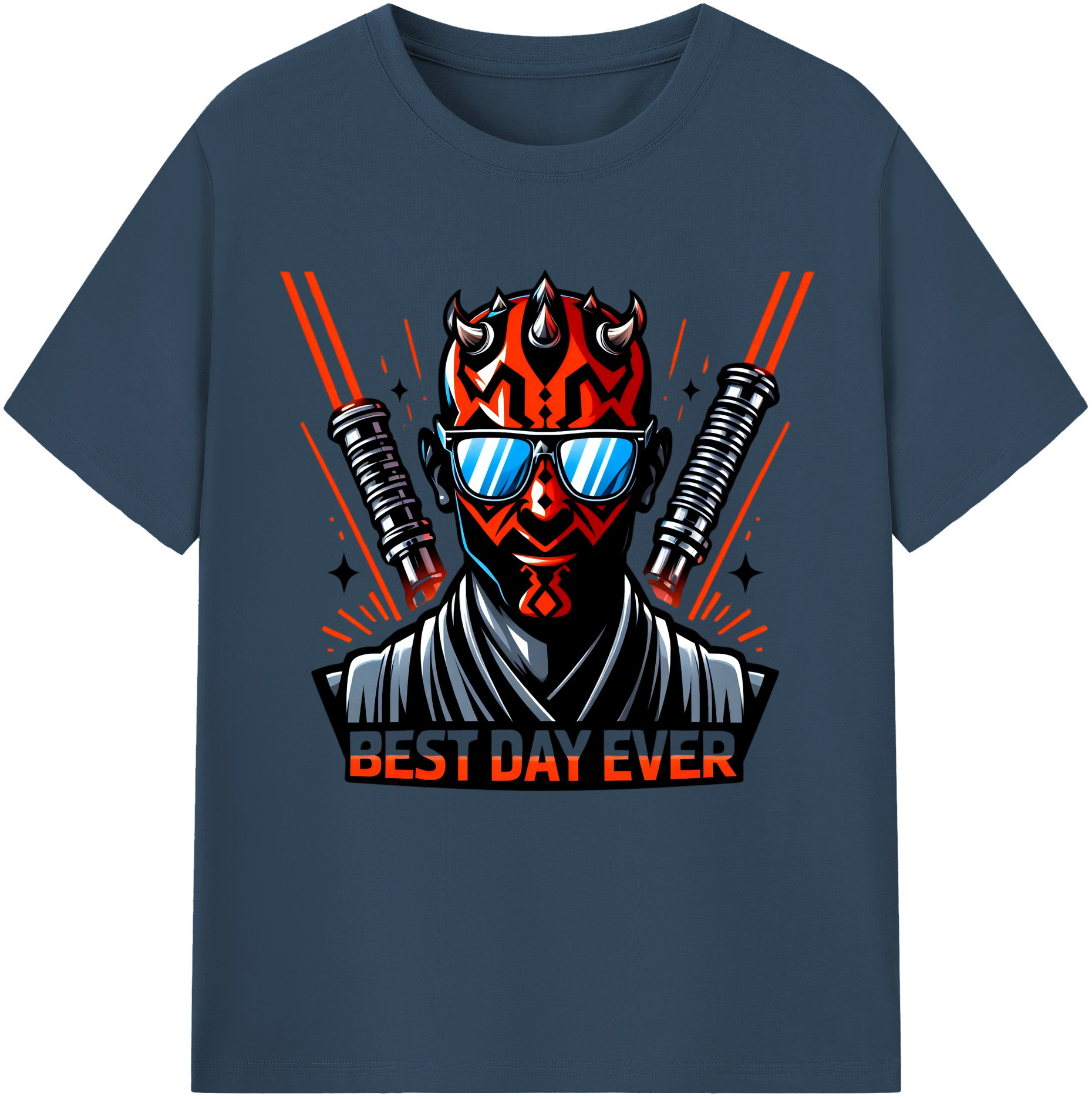 （画像用） スター・ウォーズ Star Wars レディースカジュアルプリントTシャツ（綿100％）