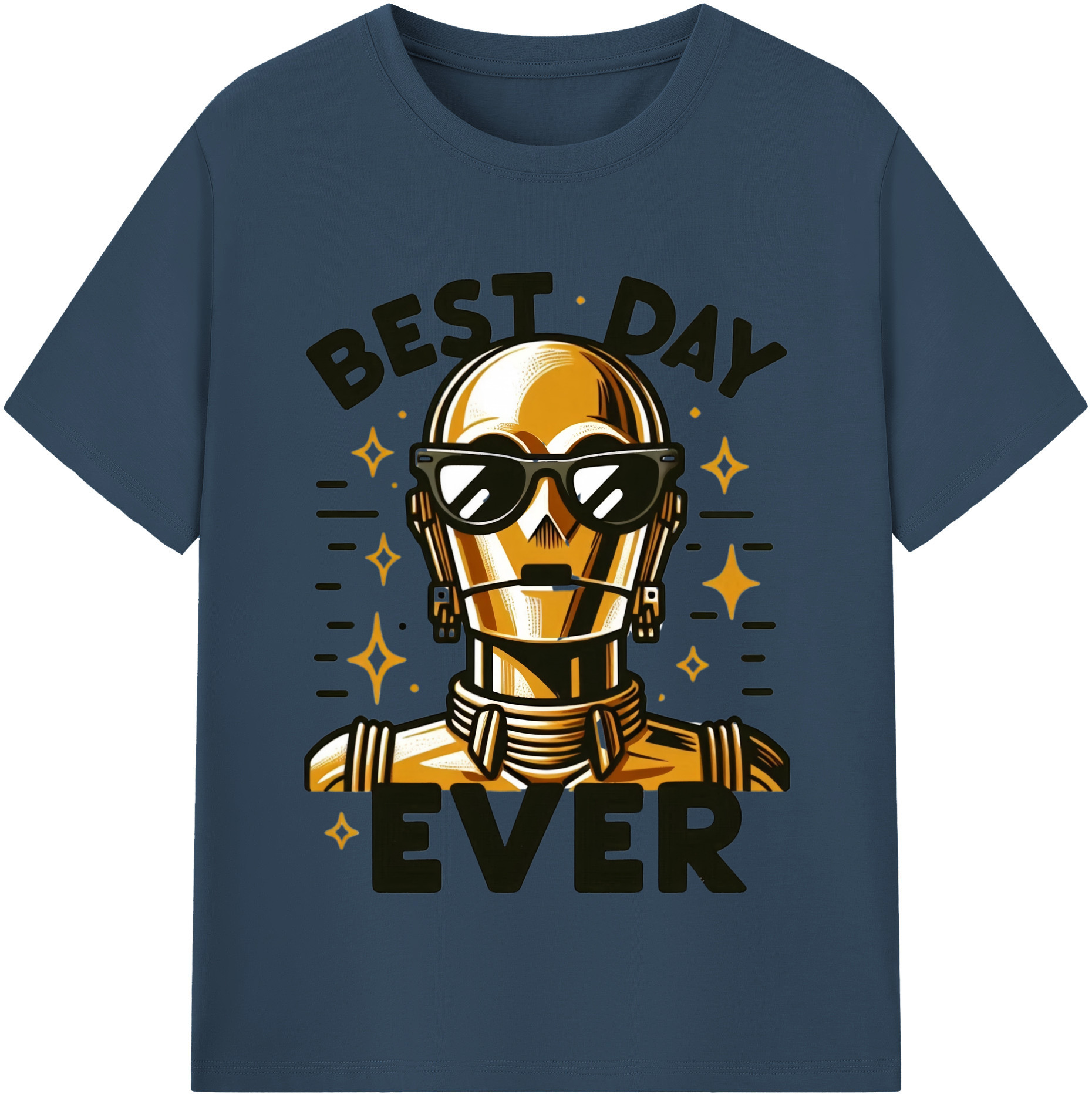 （画像用） スター・ウォーズ Star Wars レディースカジュアルプリントTシャツ（綿100％）