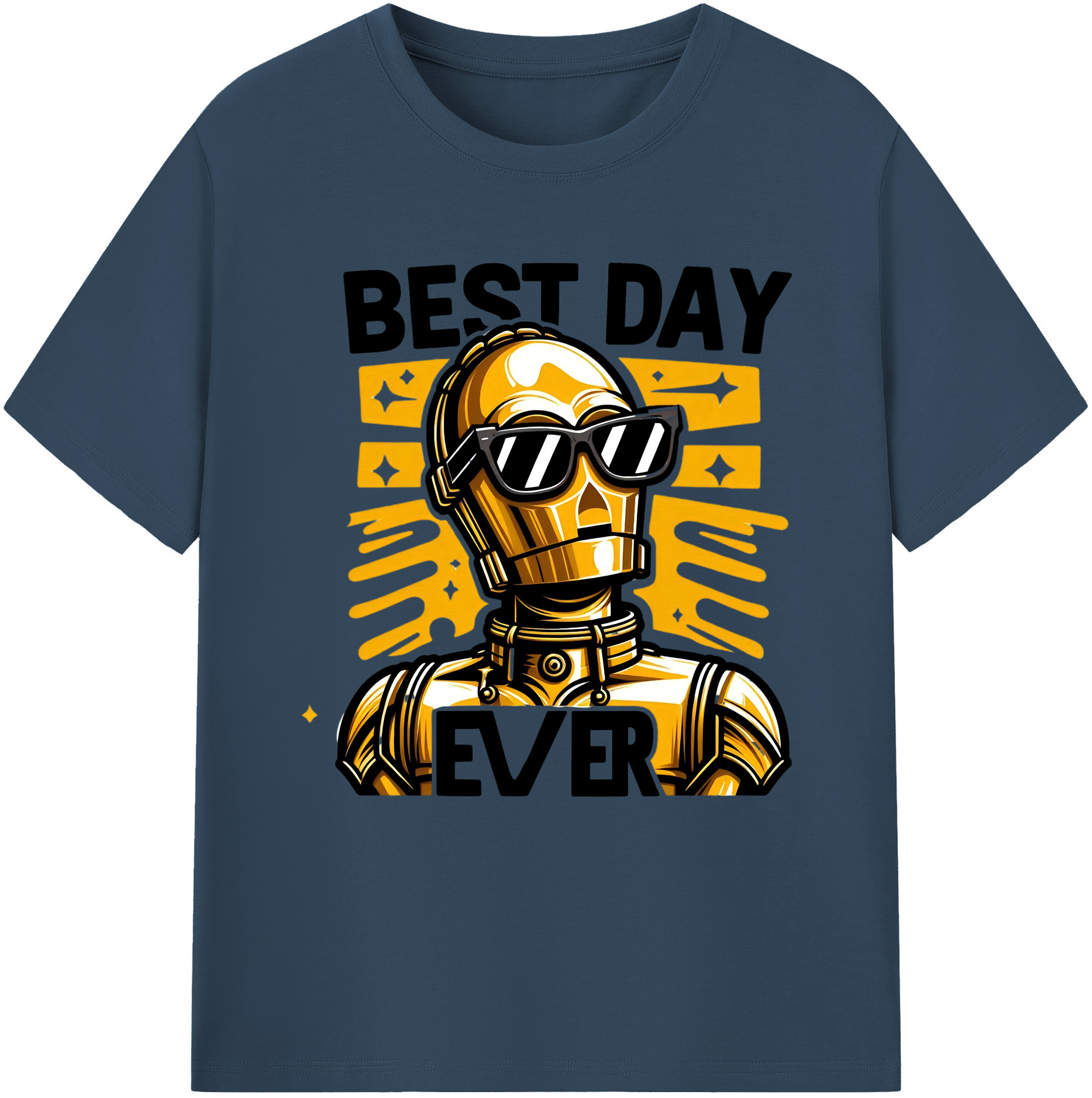 （画像用） スター・ウォーズ Star Wars レディースカジュアルプリントTシャツ（綿100％）