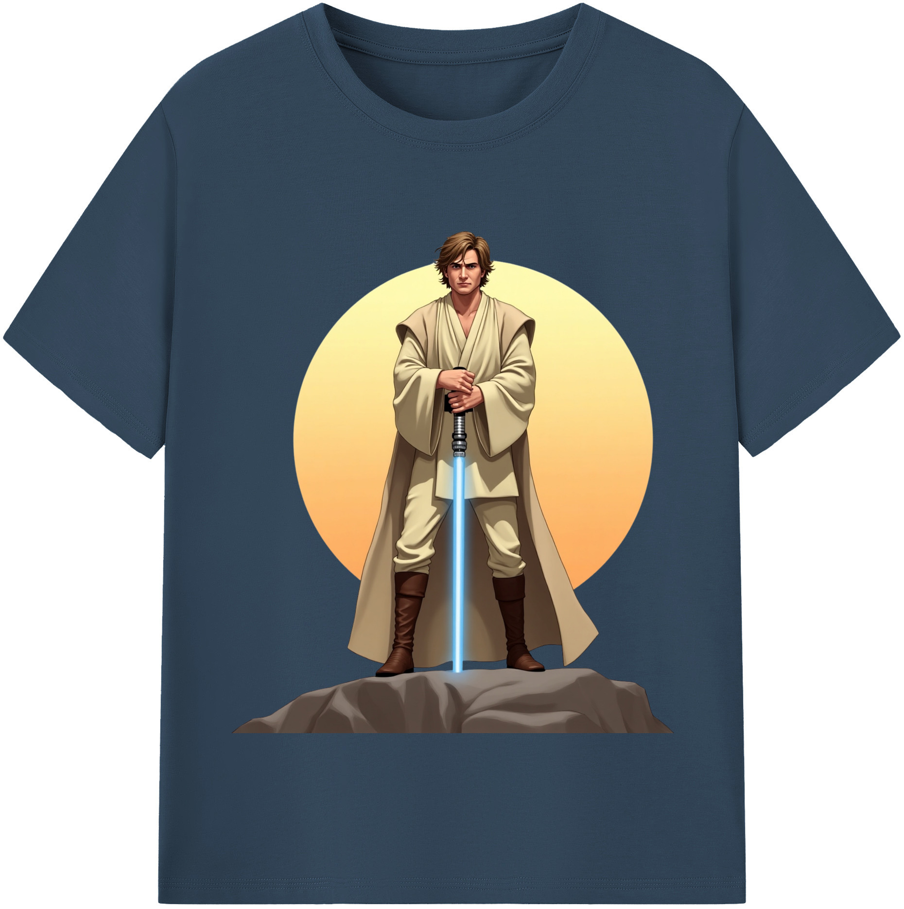 （画像用） スター・ウォーズ Star Wars レディースカジュアルプリントTシャツ（綿100％）