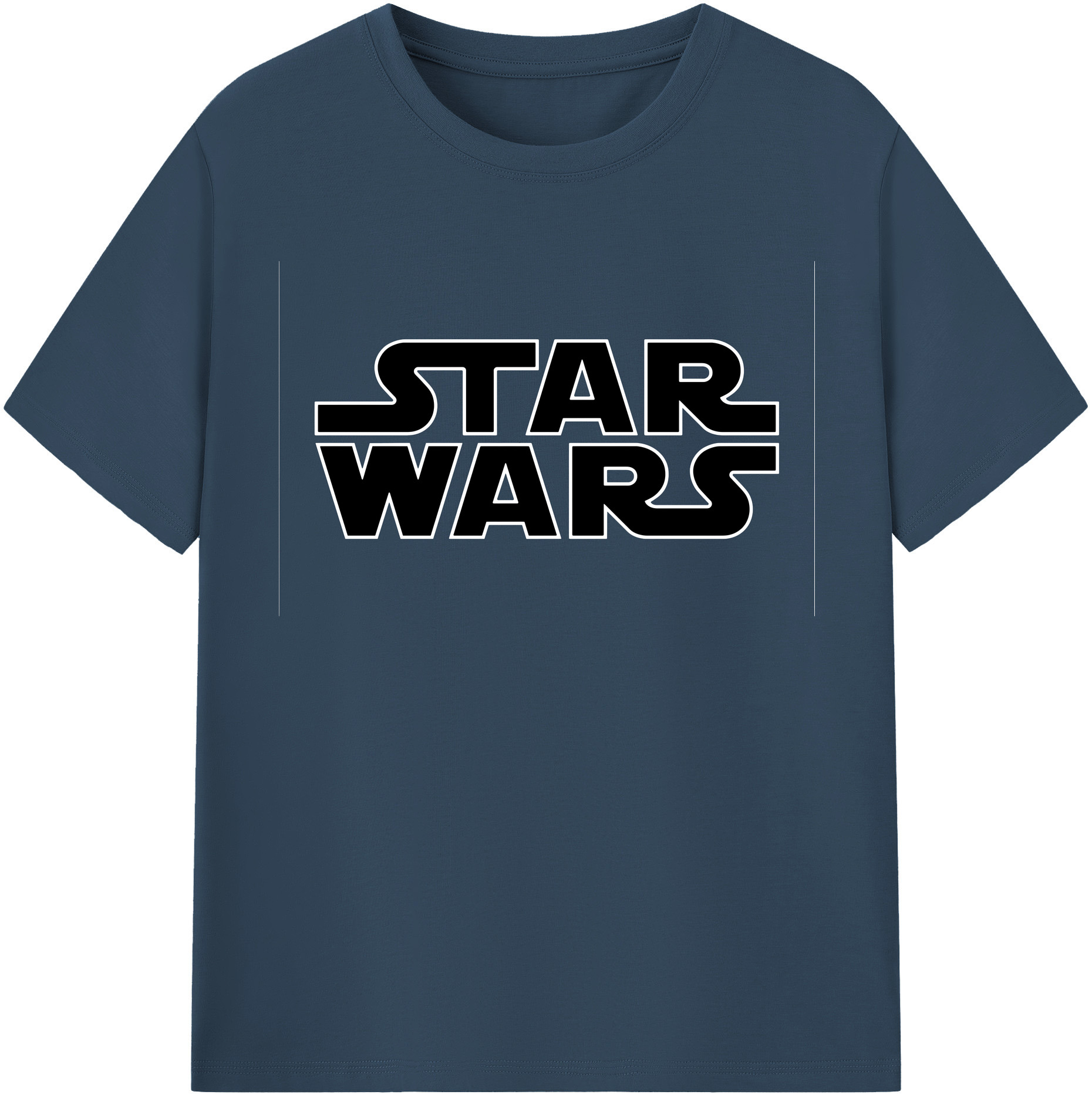 （画像用） スター・ウォーズ Star Wars レディースカジュアルプリントTシャツ（綿100％）