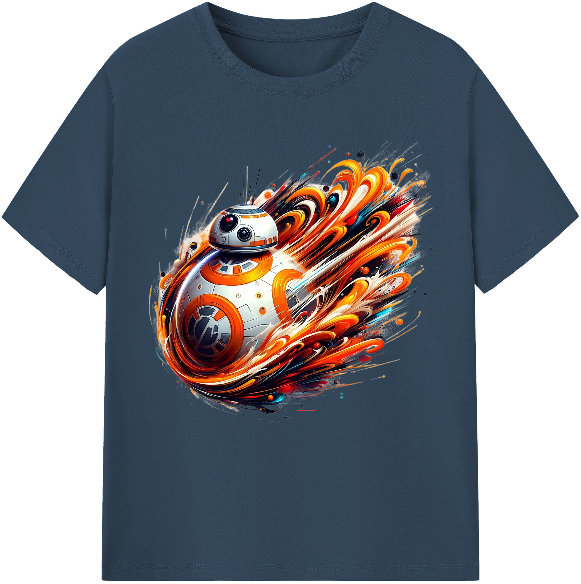 （画像用） スター・ウォーズ Star Wars レディースカジュアルプリントTシャツ（綿100％）