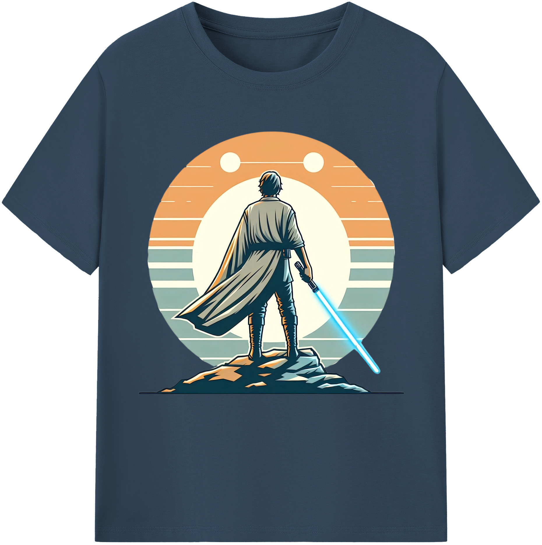 （画像用） スター・ウォーズ Star Wars レディースカジュアルプリントTシャツ（綿100％）
