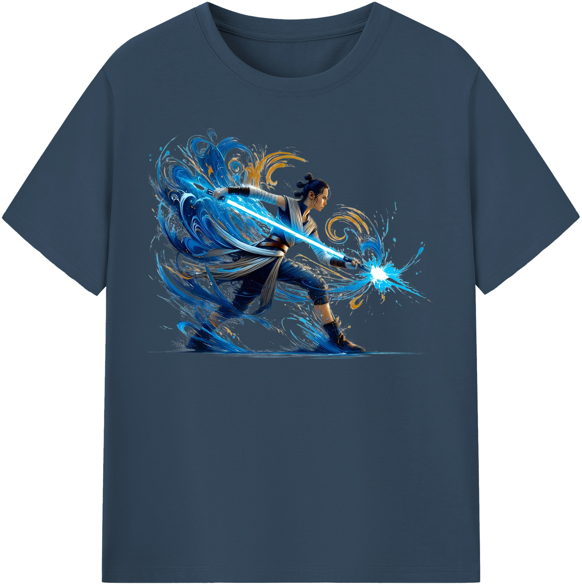 （画像用） スター・ウォーズ Star Wars レディースカジュアルプリントTシャツ（綿100％）