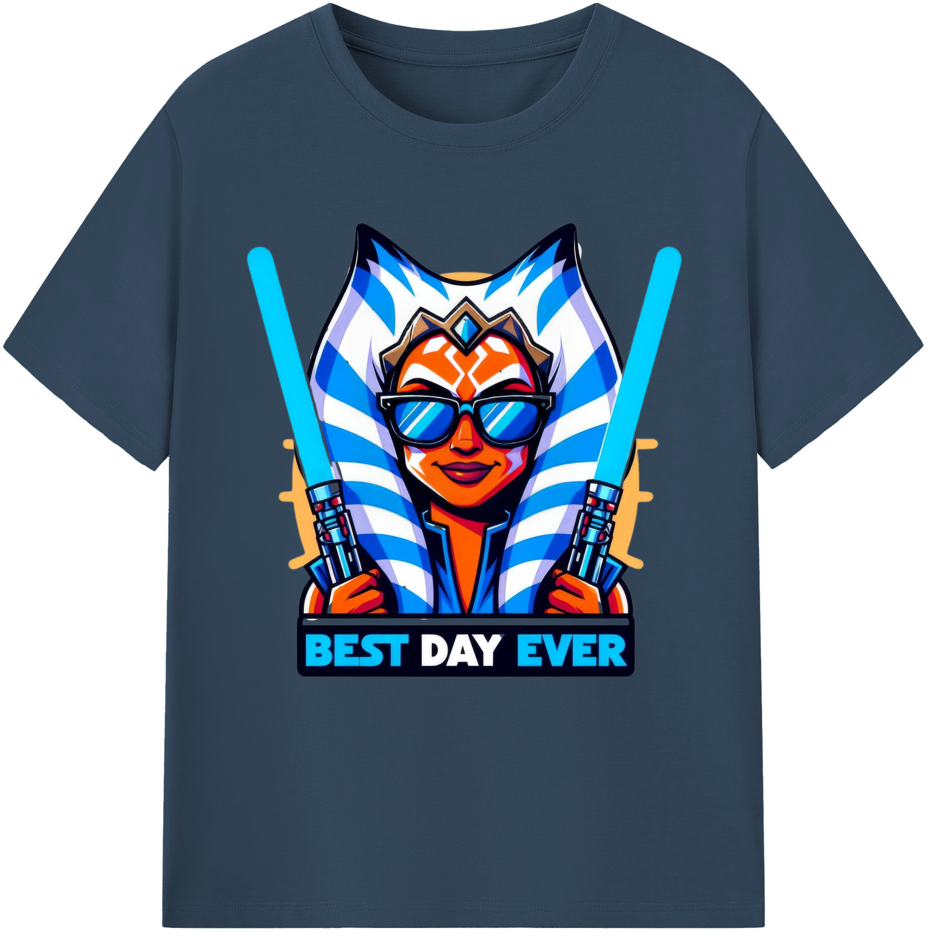 （画像用） スター・ウォーズ Star Wars レディースカジュアルプリントTシャツ（綿100％）