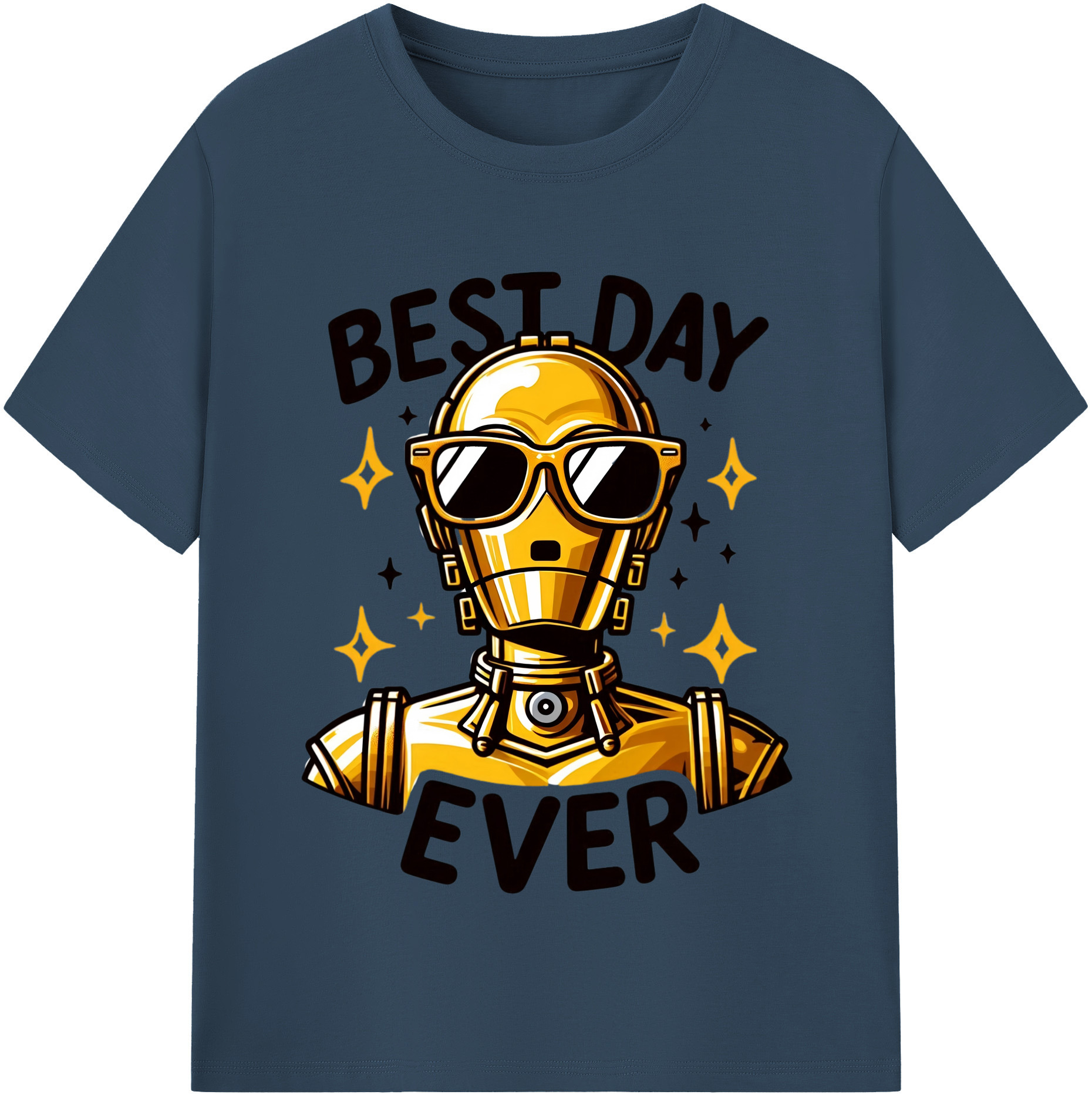 （画像用） スター・ウォーズ Star Wars レディースカジュアルプリントTシャツ（綿100％）