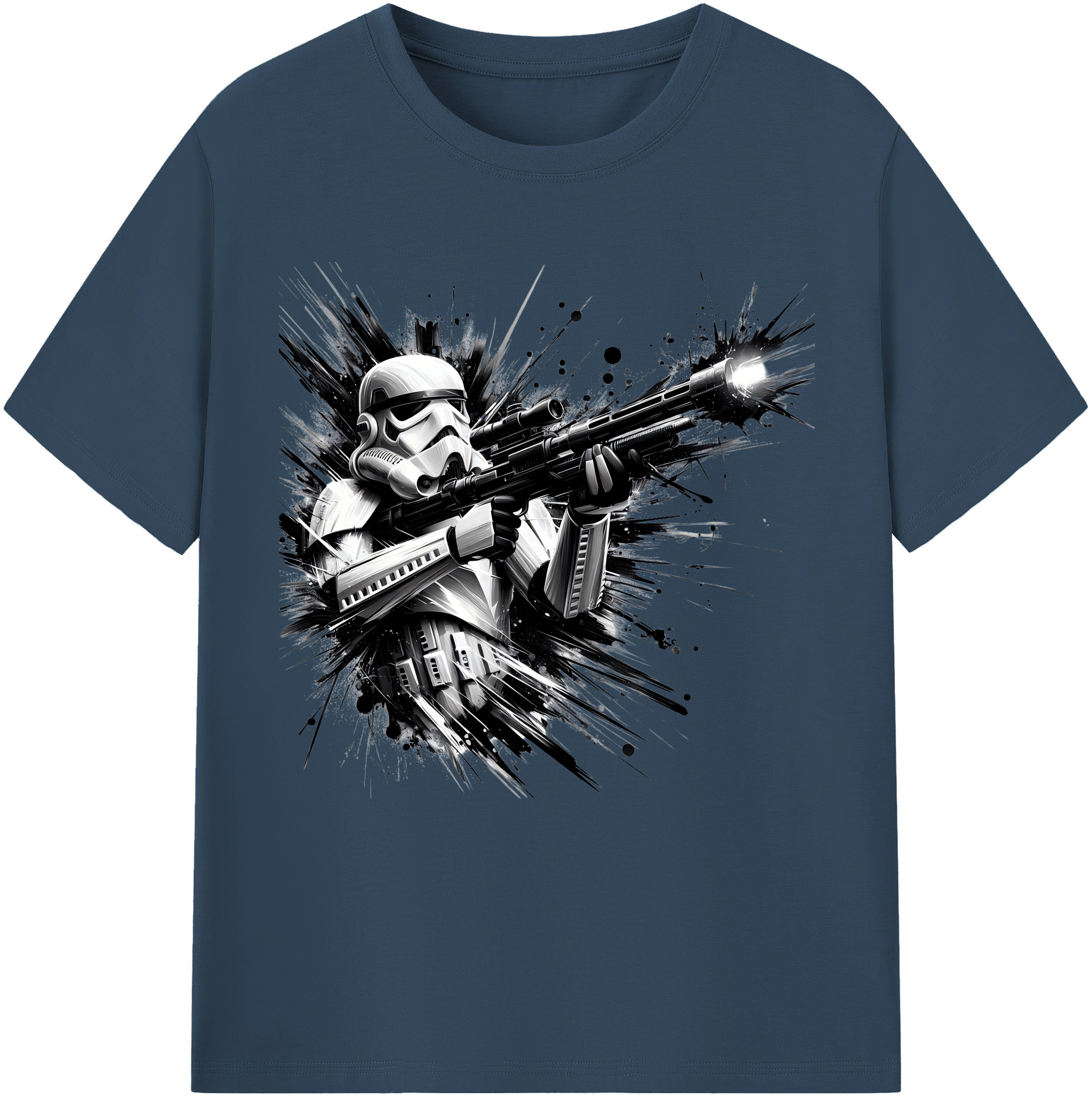 （画像用） スター・ウォーズ Star Wars レディースカジュアルプリントTシャツ（綿100％）
