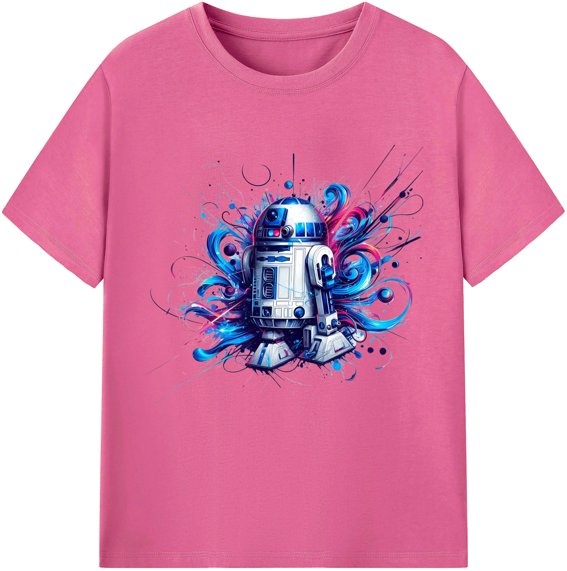 （画像用） スター・ウォーズ Star Wars レディースカジュアルプリントTシャツ（綿100％）