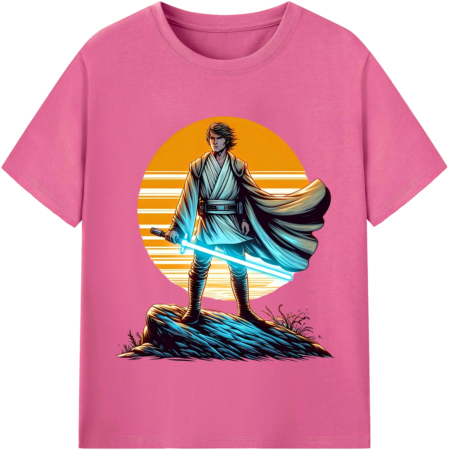 （画像用） スター・ウォーズ Star Wars レディースカジュアルプリントTシャツ（綿100％）