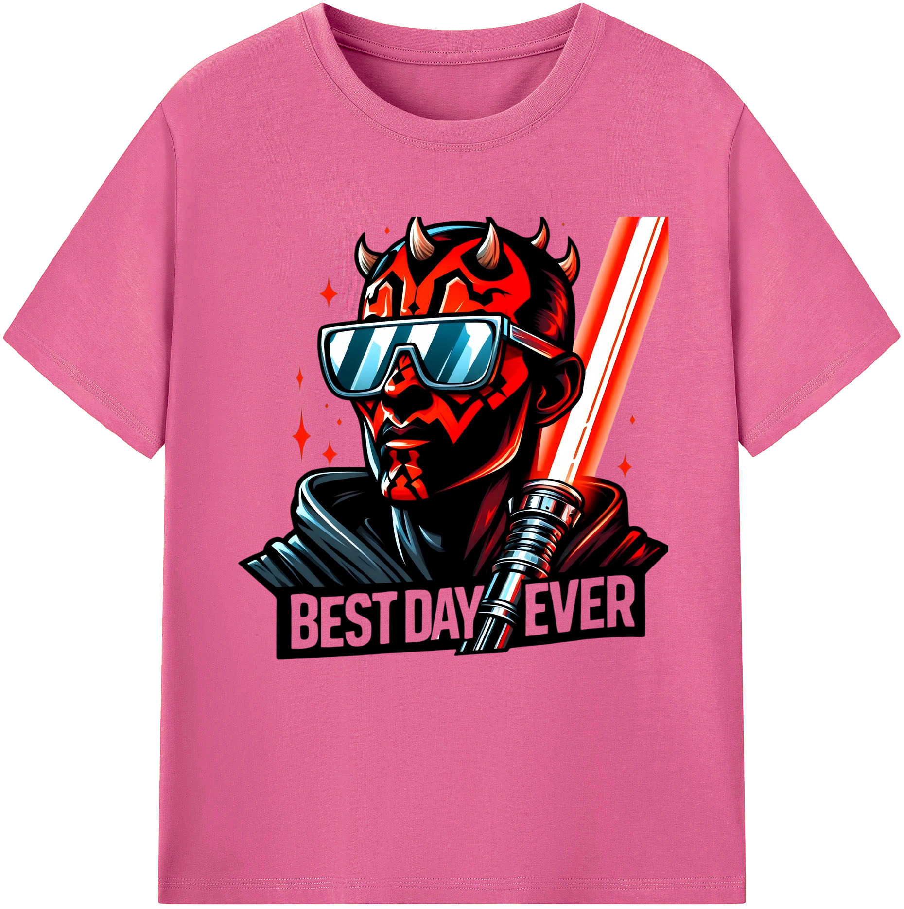 （画像用） スター・ウォーズ Star Wars レディースカジュアルプリントTシャツ（綿100％）