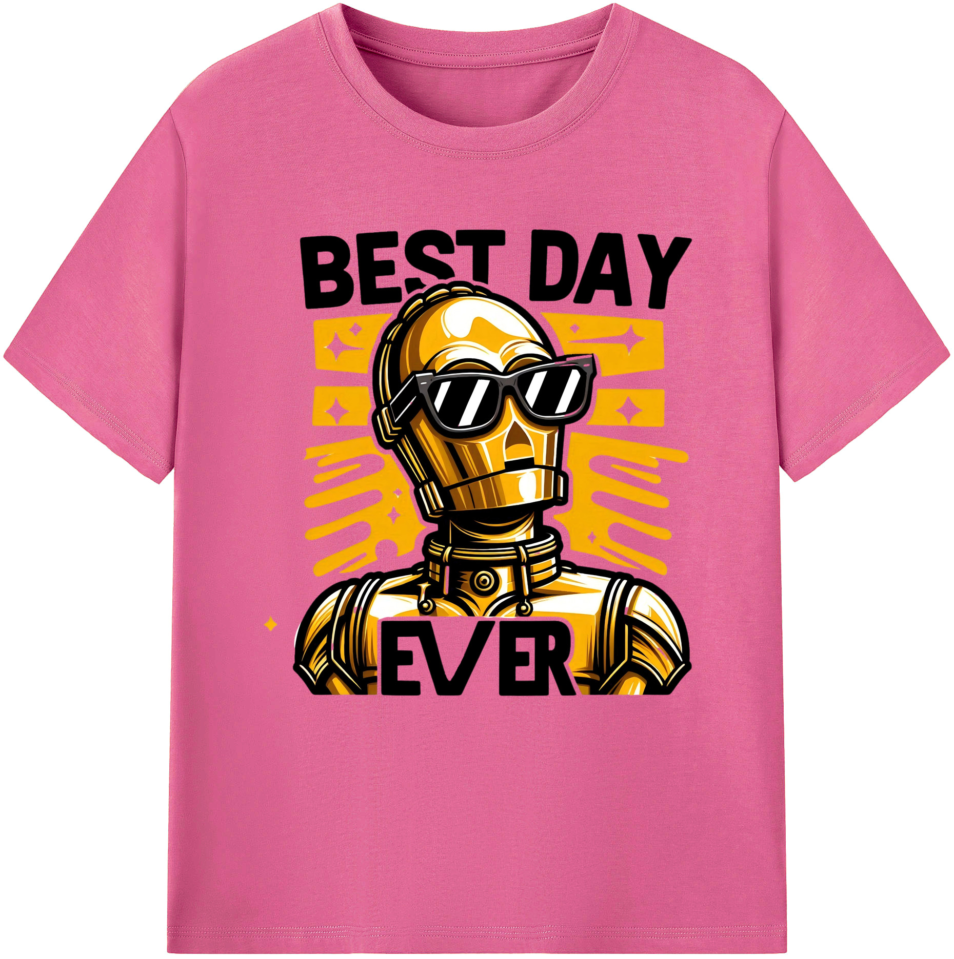 （画像用） スター・ウォーズ Star Wars レディースカジュアルプリントTシャツ（綿100％）