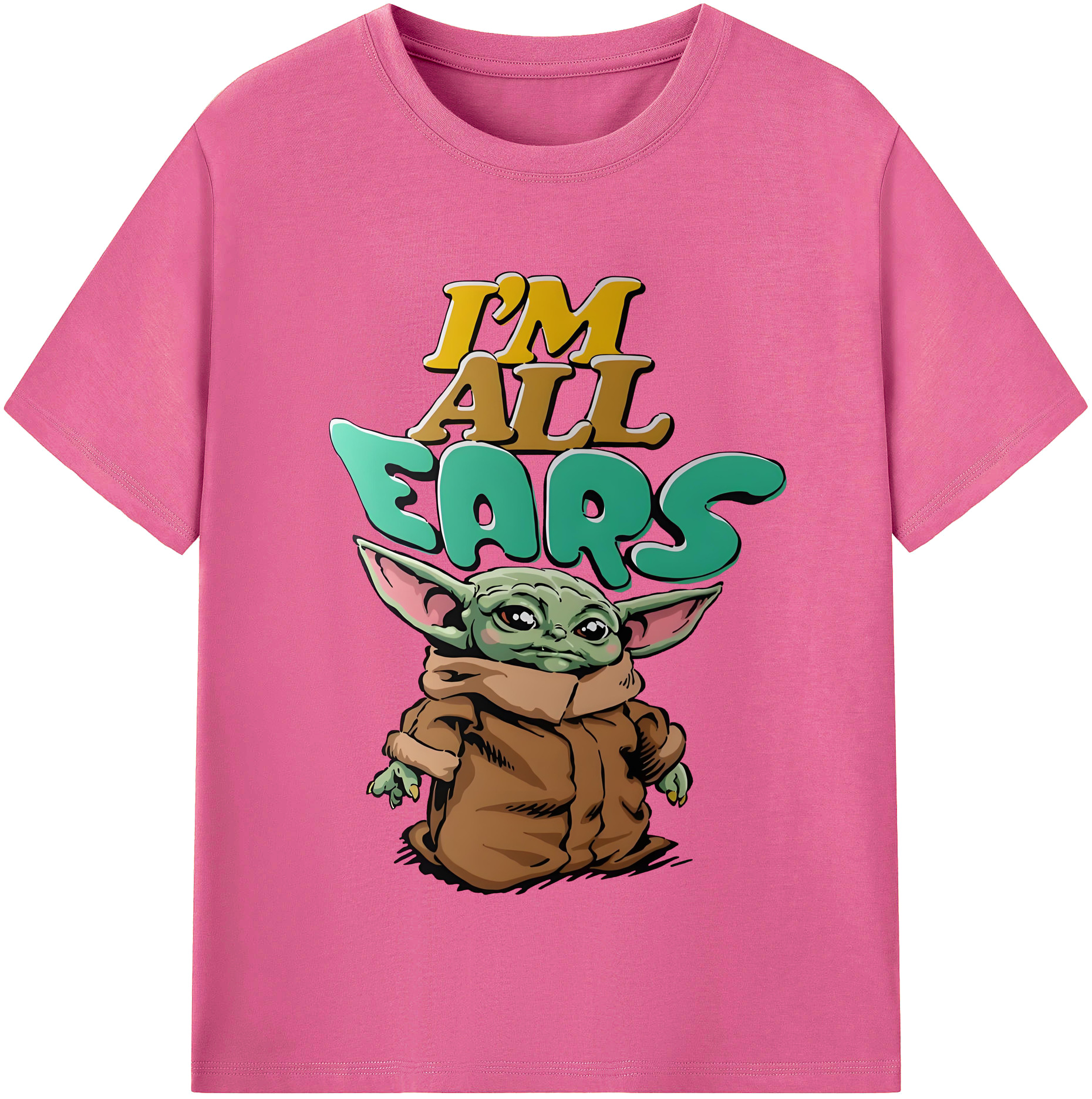 （画像用） スター・ウォーズ Star Wars レディースカジュアルプリントTシャツ（綿100％）