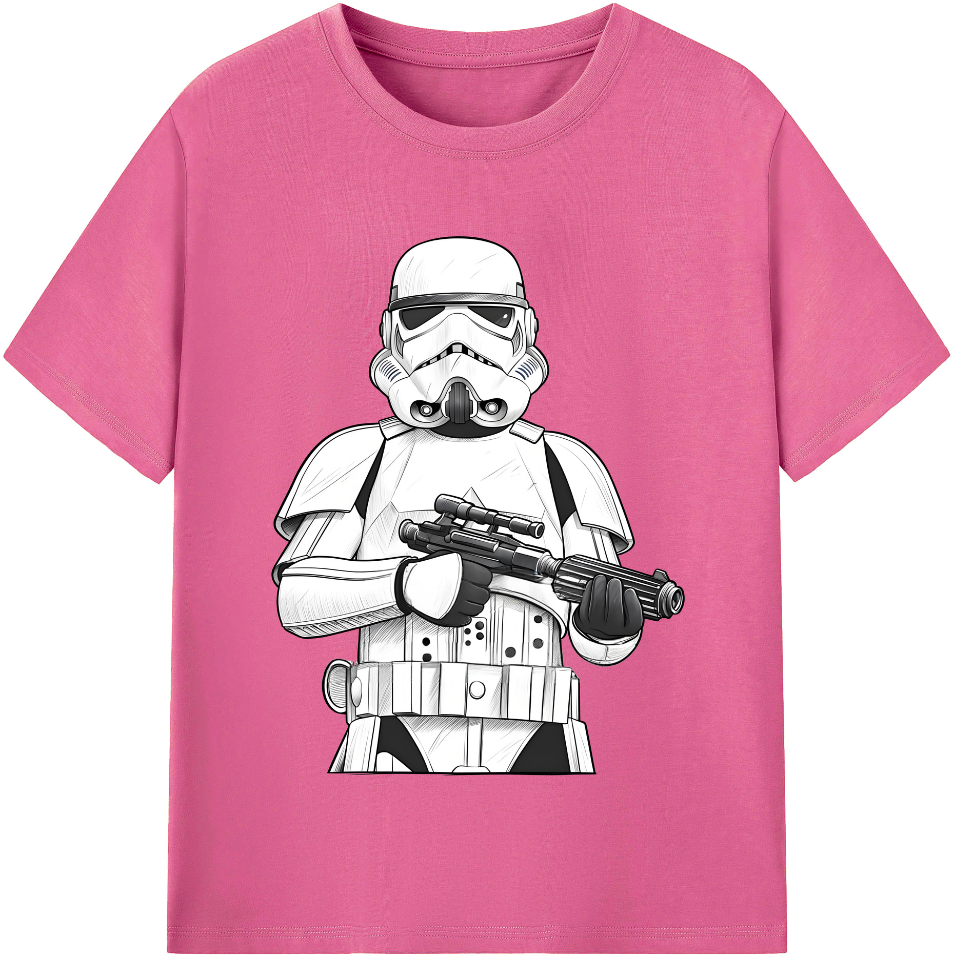 （画像用） スター・ウォーズ Star Wars レディースカジュアルプリントTシャツ（綿100％）