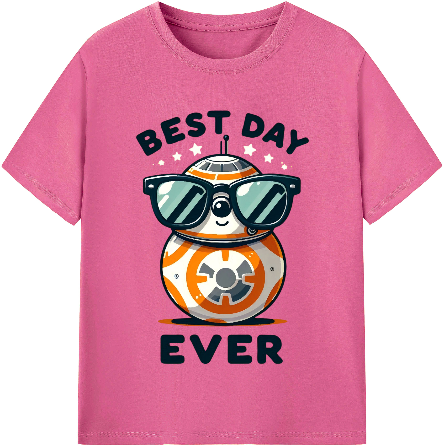 （画像用） スター・ウォーズ Star Wars レディースカジュアルプリントTシャツ（綿100％）