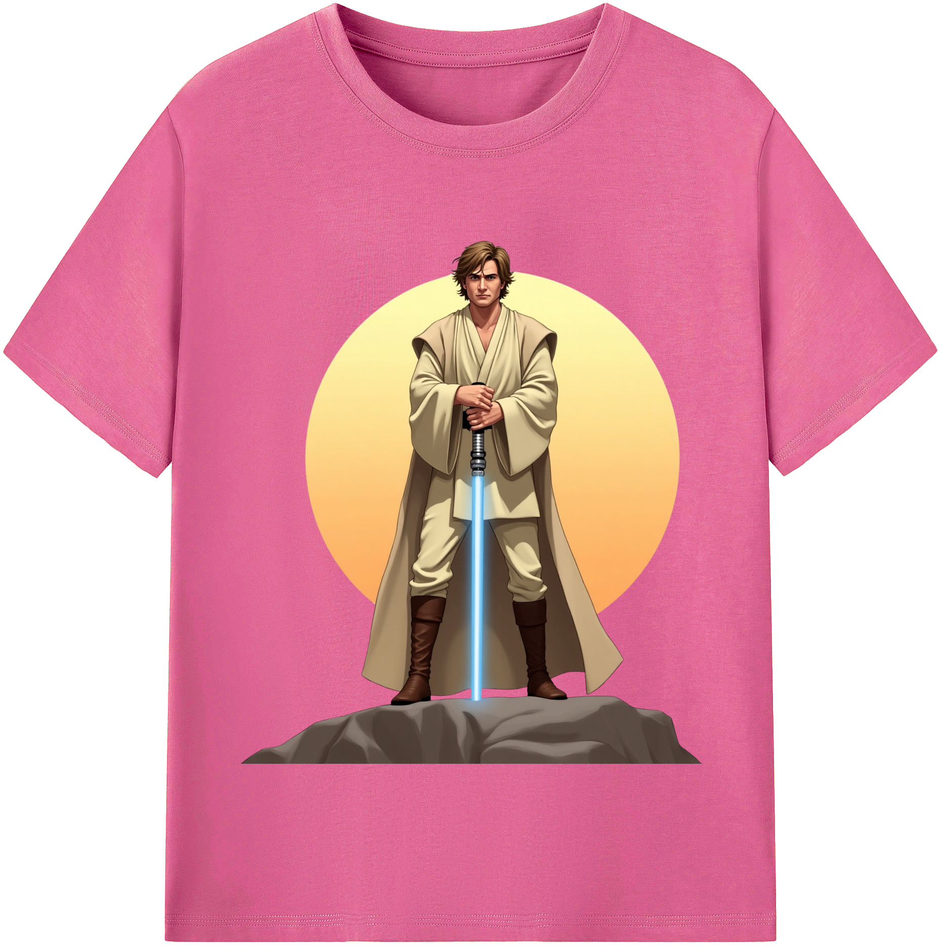 （画像用） スター・ウォーズ Star Wars レディースカジュアルプリントTシャツ（綿100％）