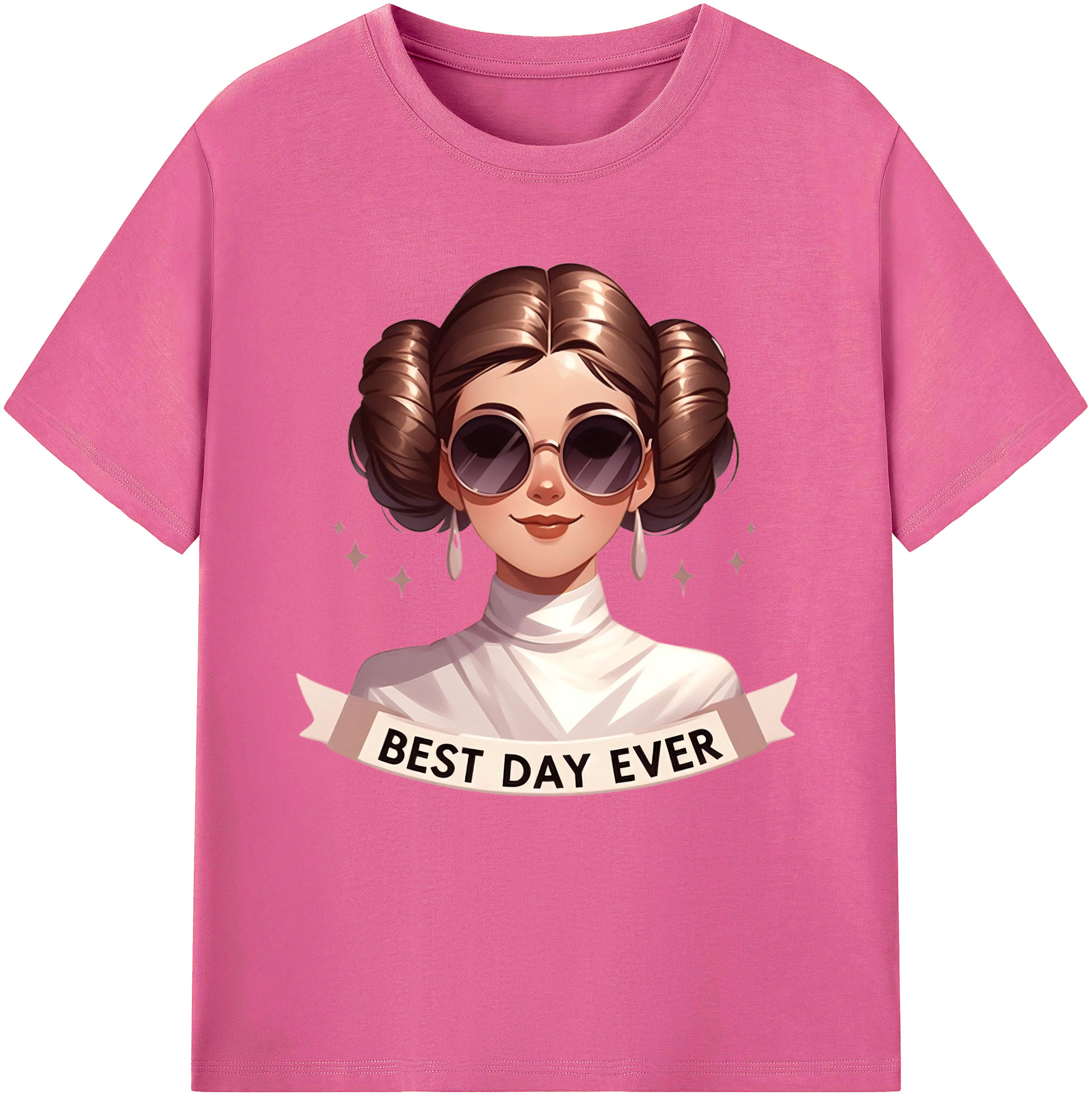 （画像用） スター・ウォーズ Star Wars レディースカジュアルプリントTシャツ（綿100％）