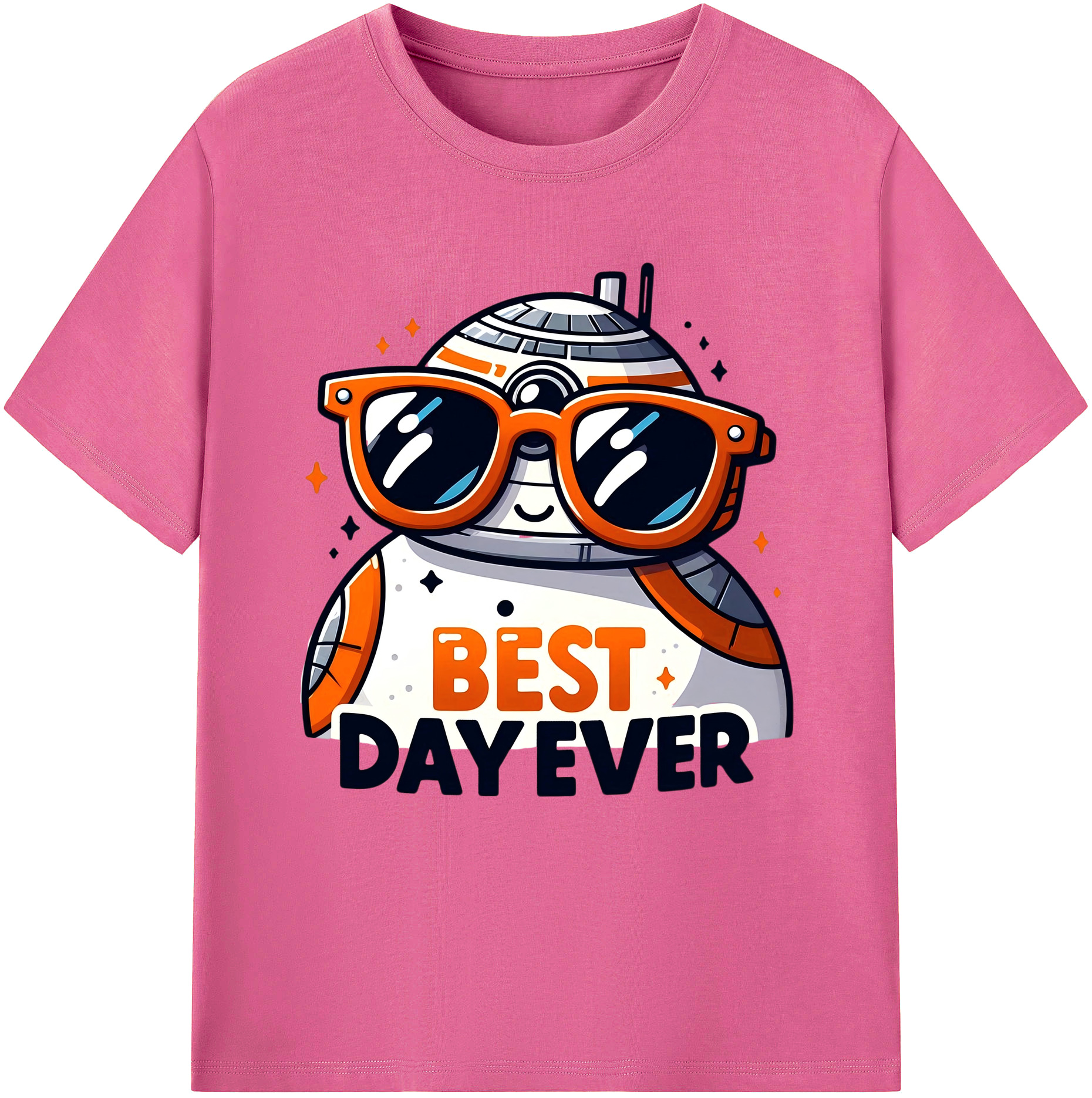 （画像用） スター・ウォーズ Star Wars レディースカジュアルプリントTシャツ（綿100％）