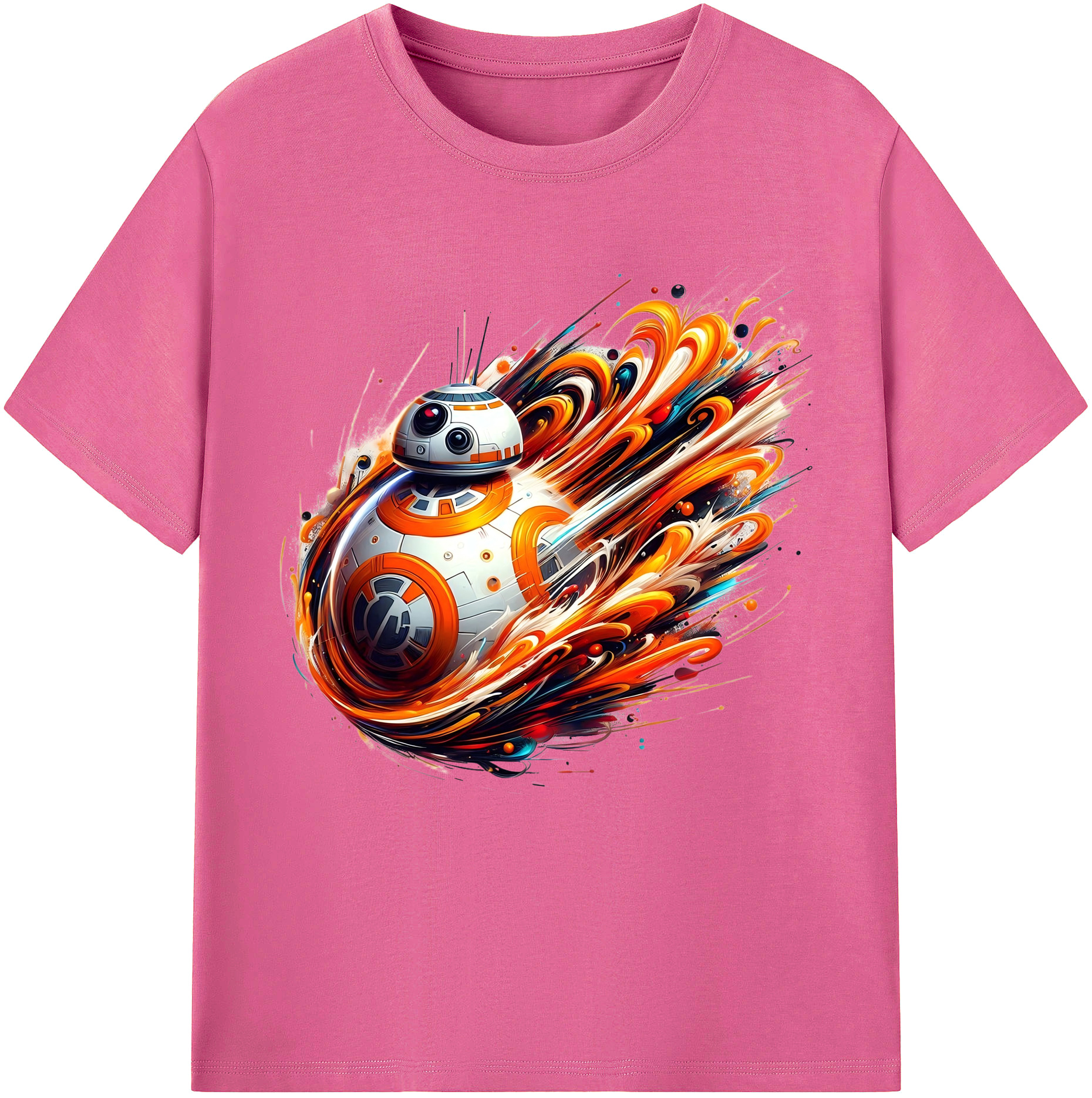 （画像用） スター・ウォーズ Star Wars レディースカジュアルプリントTシャツ（綿100％）