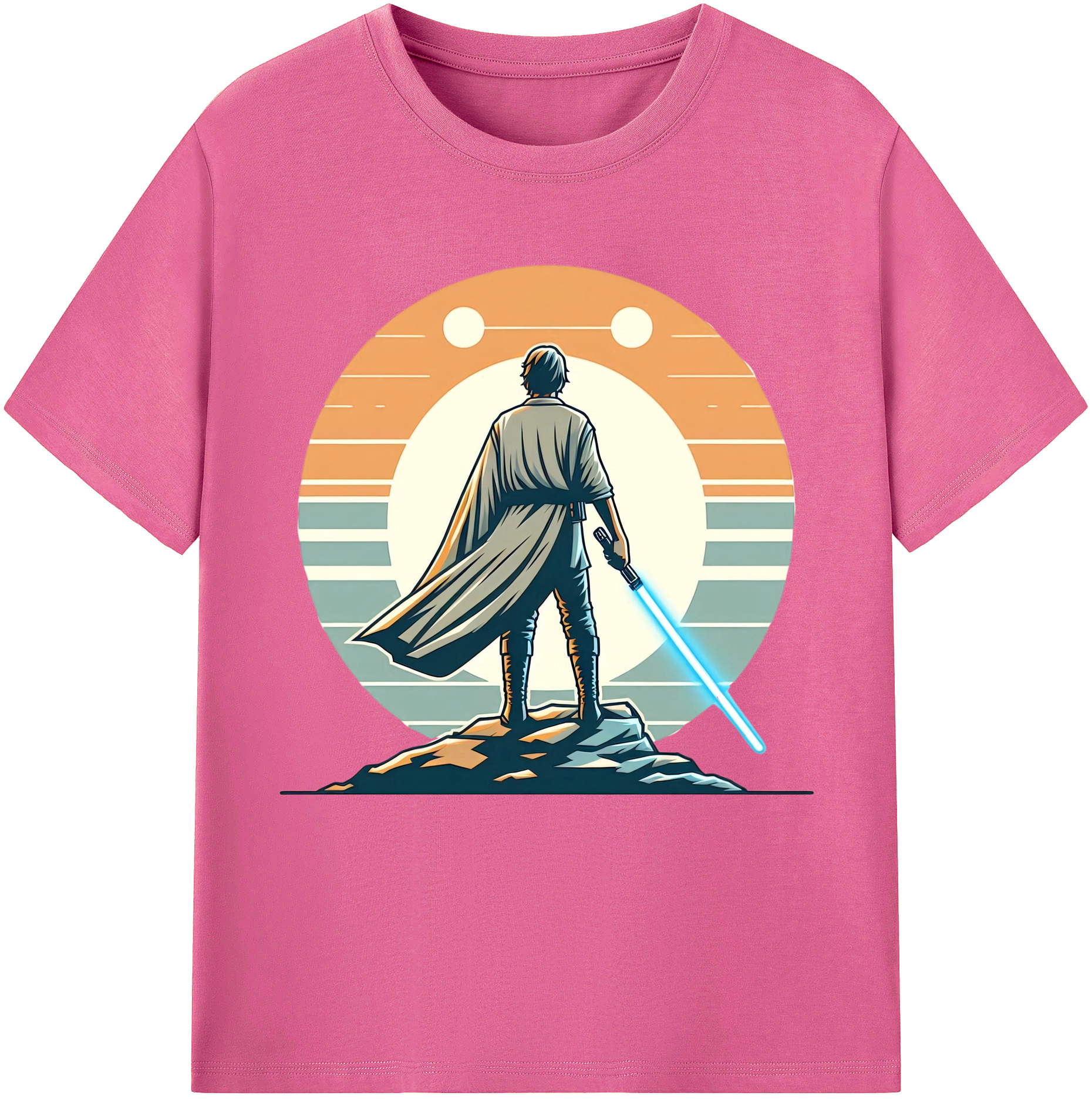 （画像用） スター・ウォーズ Star Wars レディースカジュアルプリントTシャツ（綿100％）