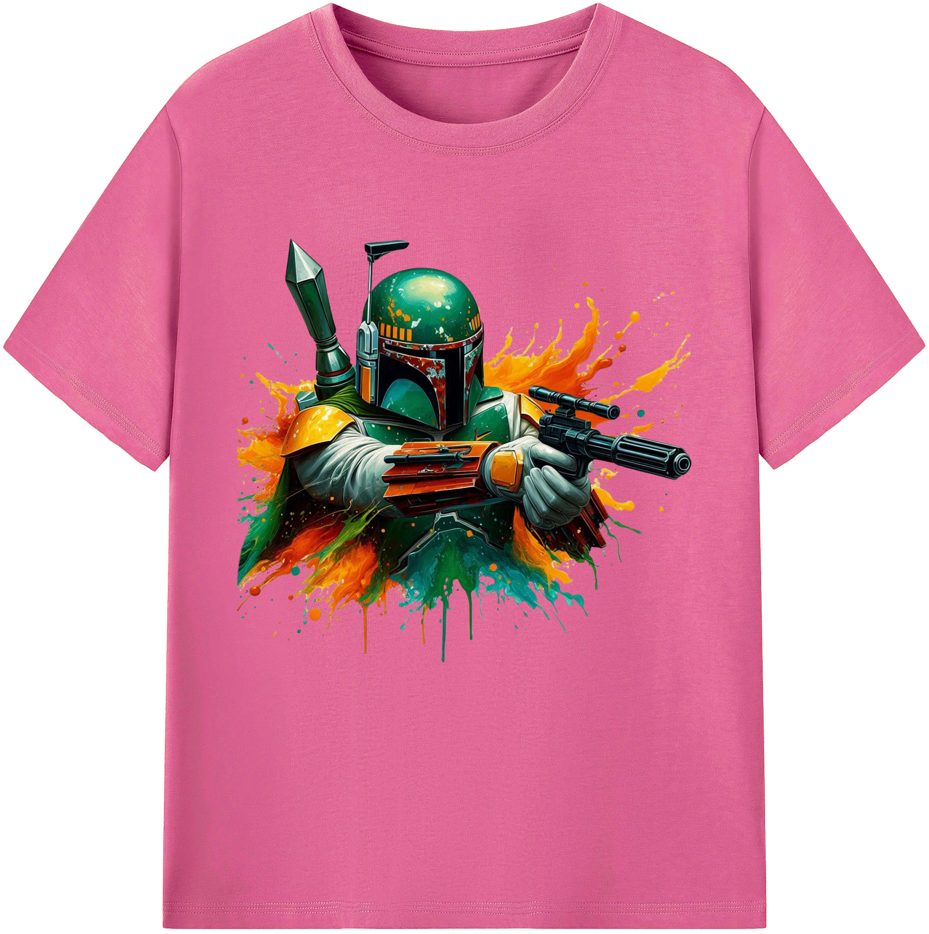 （画像用） スター・ウォーズ Star Wars レディースカジュアルプリントTシャツ（綿100％）