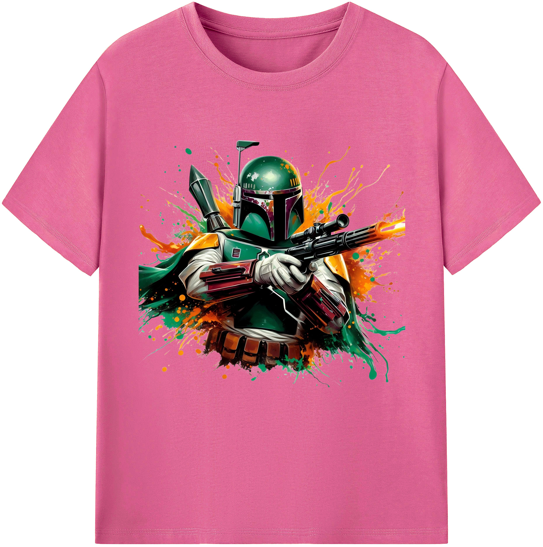 （画像用） スター・ウォーズ Star Wars レディースカジュアルプリントTシャツ（綿100％）
