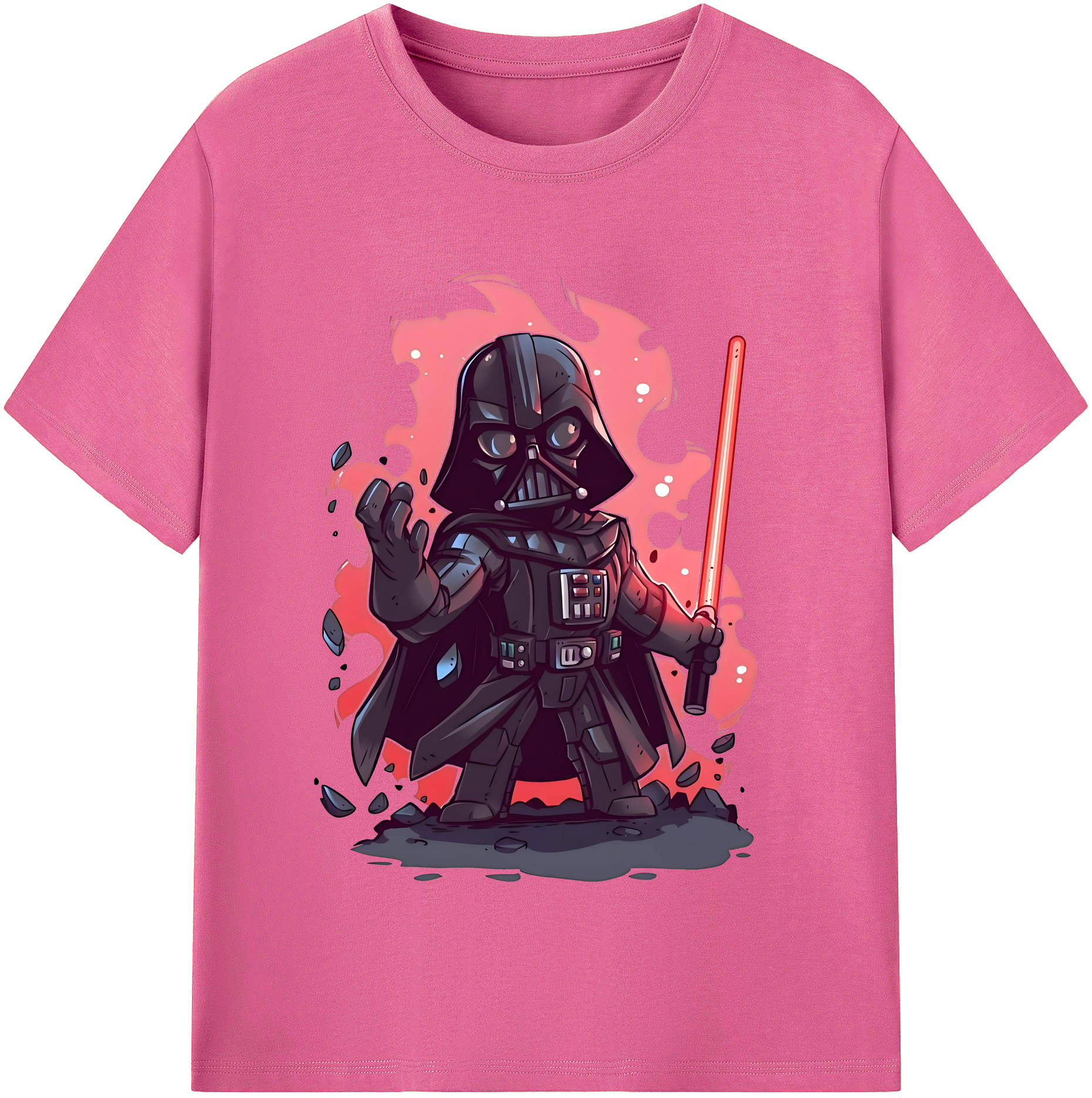 （画像用） スター・ウォーズ Star Wars レディースカジュアルプリントTシャツ（綿100％）