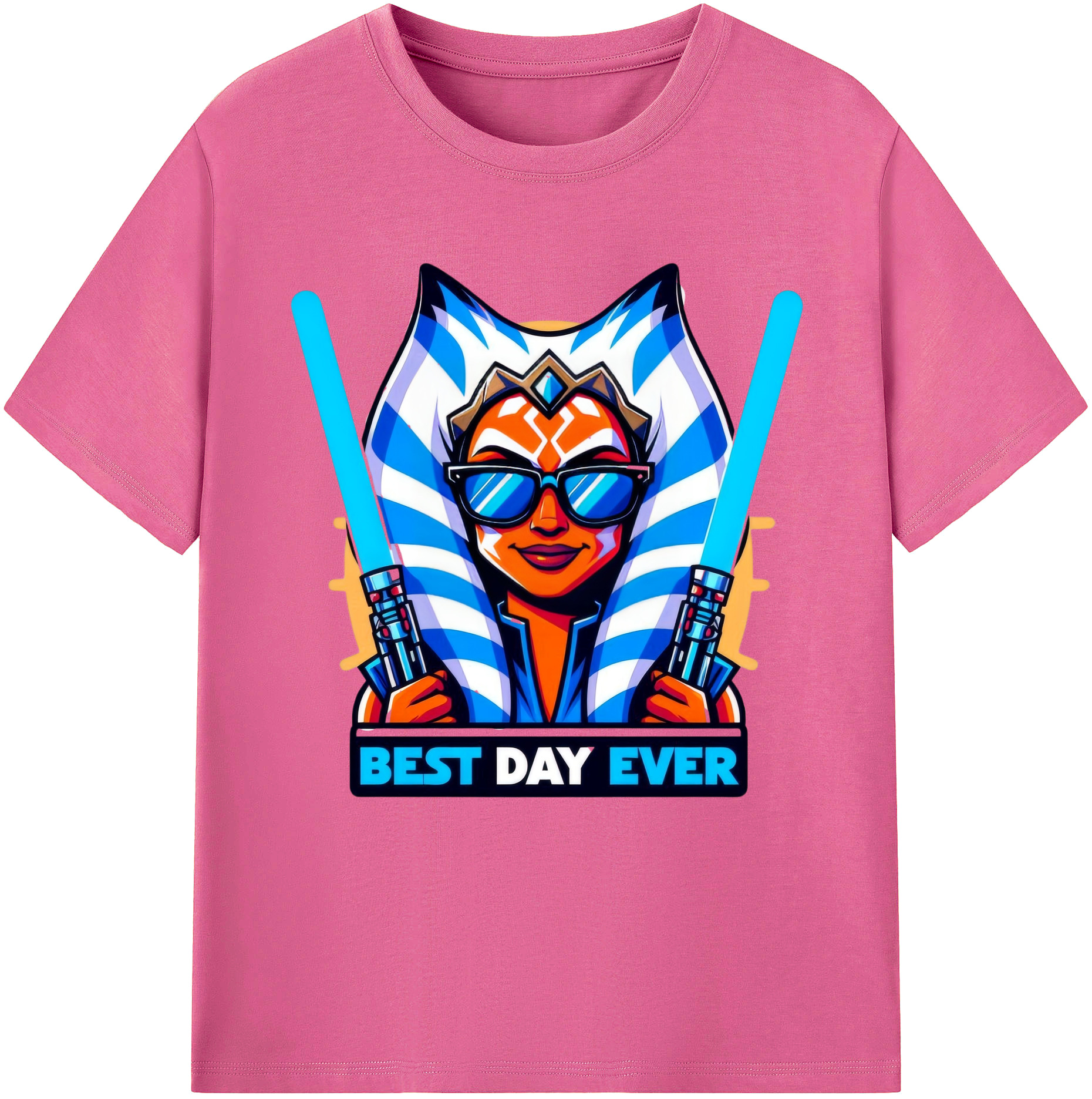 （画像用） スター・ウォーズ Star Wars レディースカジュアルプリントTシャツ（綿100％）