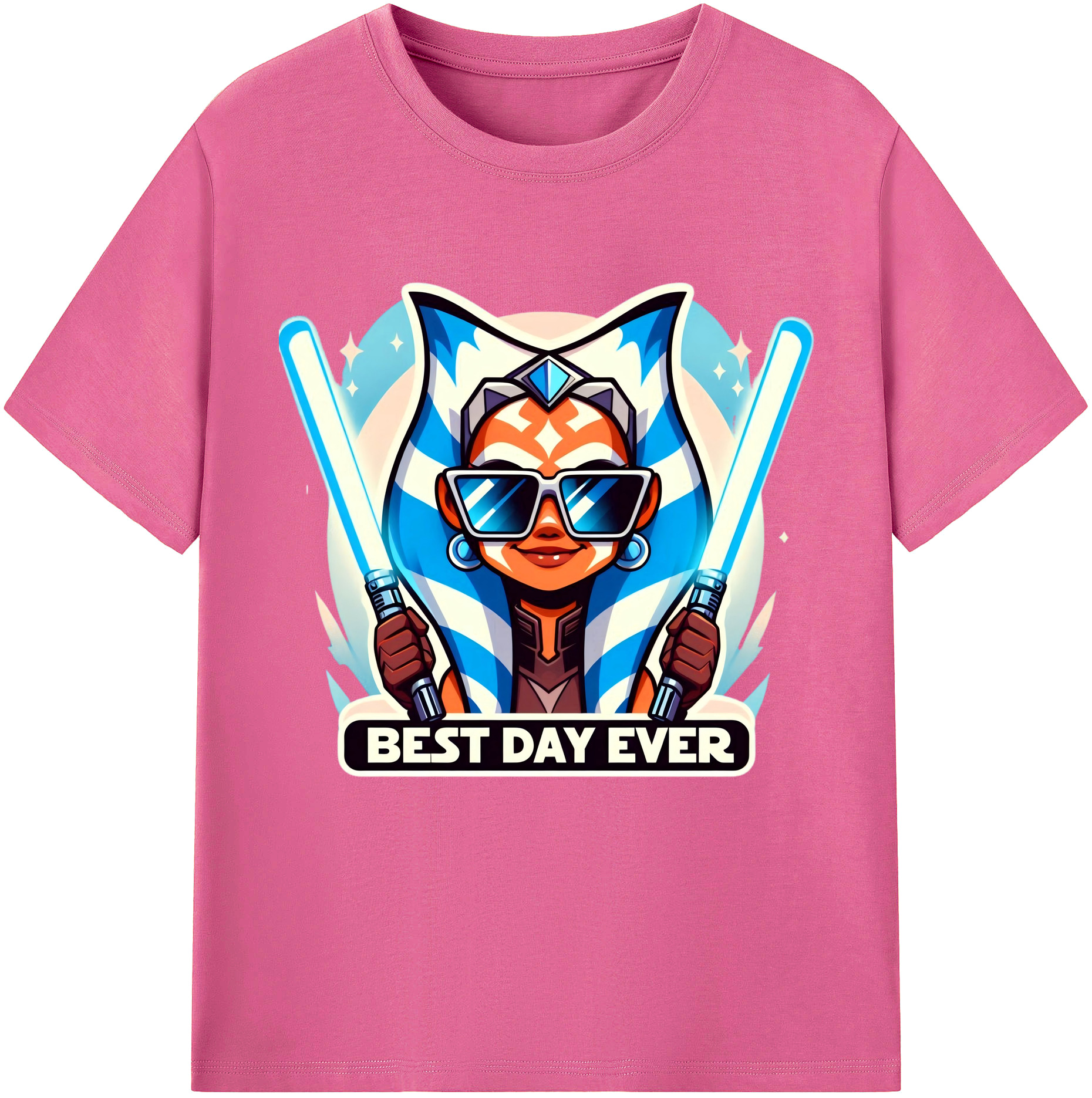 （画像用） スター・ウォーズ Star Wars レディースカジュアルプリントTシャツ（綿100％）
