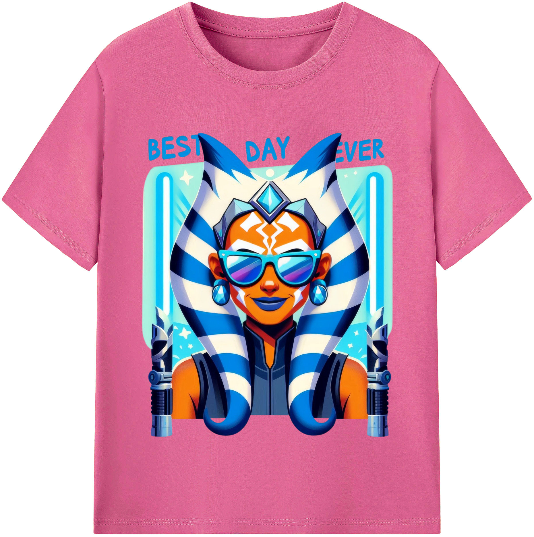 （画像用） スター・ウォーズ Star Wars レディースカジュアルプリントTシャツ（綿100％）