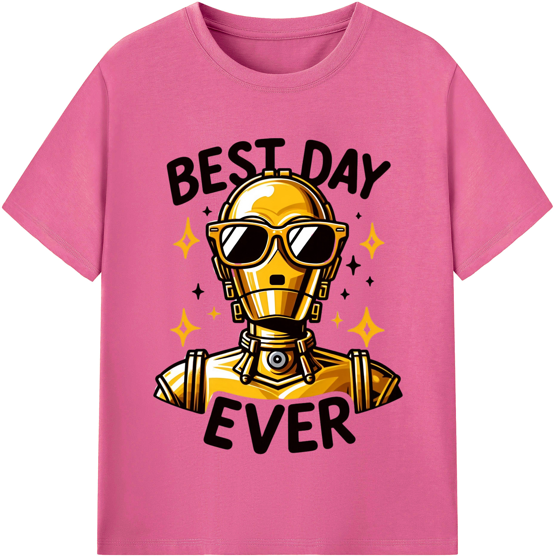（画像用） スター・ウォーズ Star Wars レディースカジュアルプリントTシャツ（綿100％）