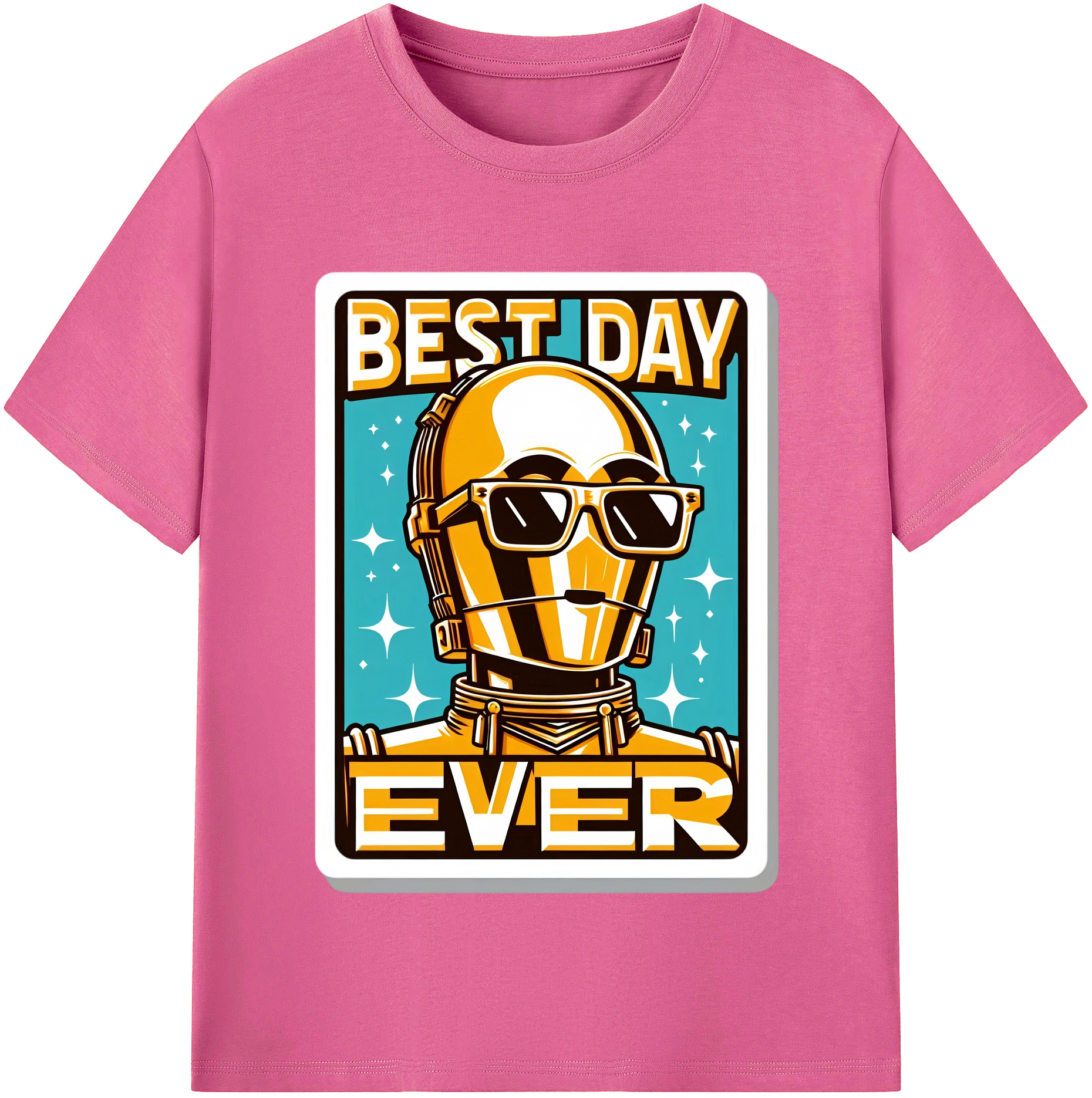 （画像用） スター・ウォーズ Star Wars レディースカジュアルプリントTシャツ（綿100％）