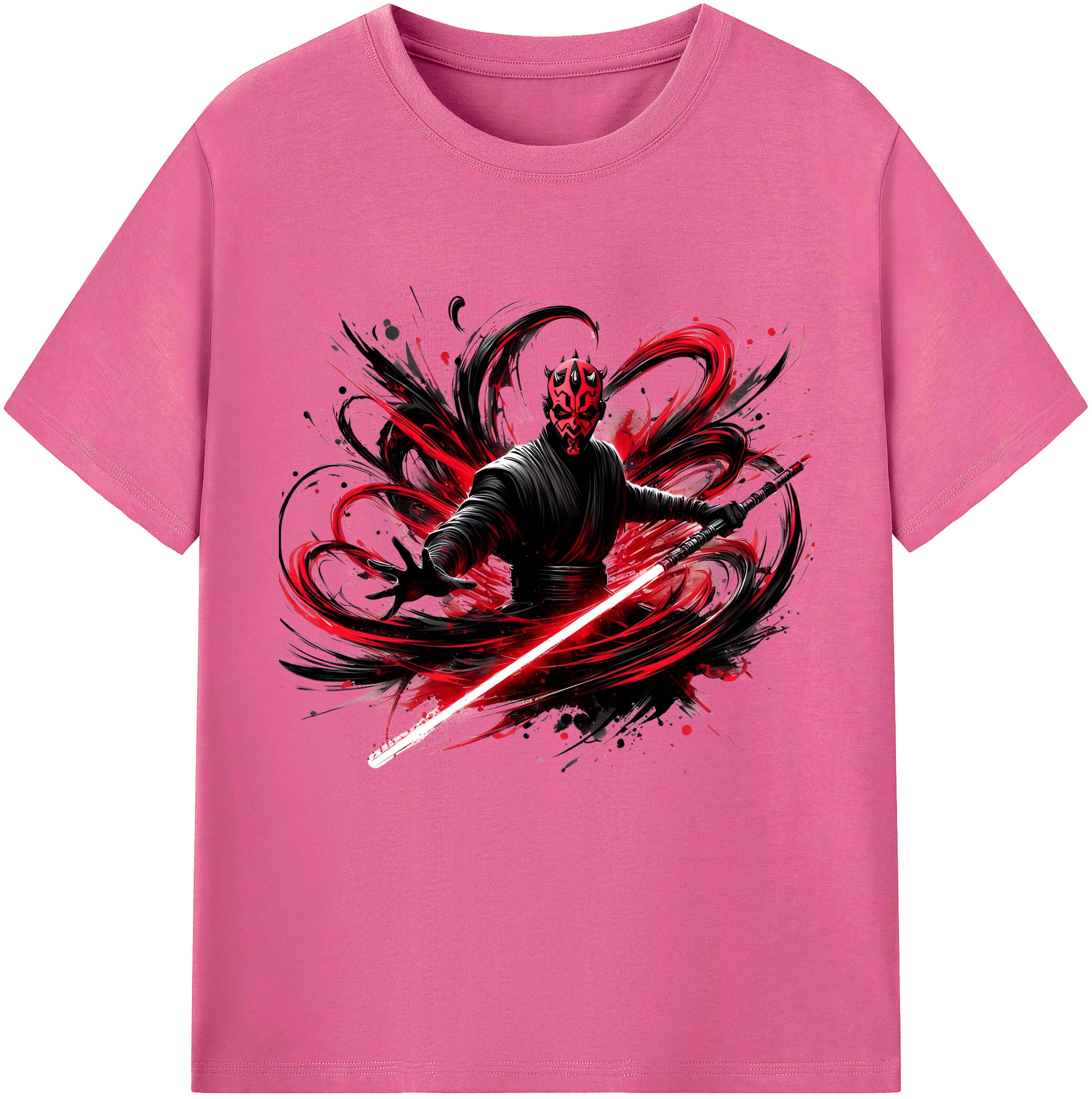 （画像用） スター・ウォーズ Star Wars レディースカジュアルプリントTシャツ（綿100％）