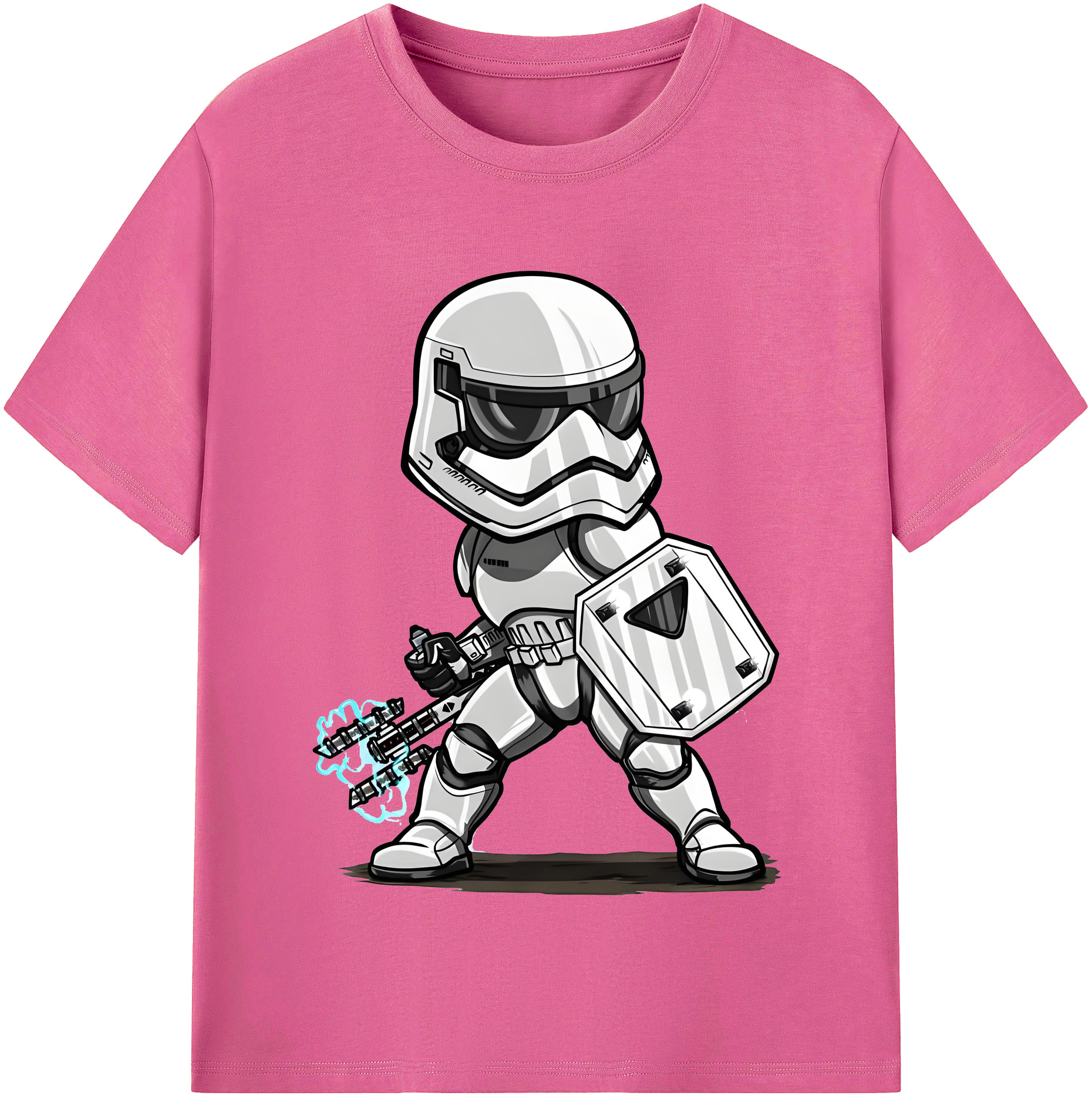 （画像用） スター・ウォーズ Star Wars レディースカジュアルプリントTシャツ（綿100％）