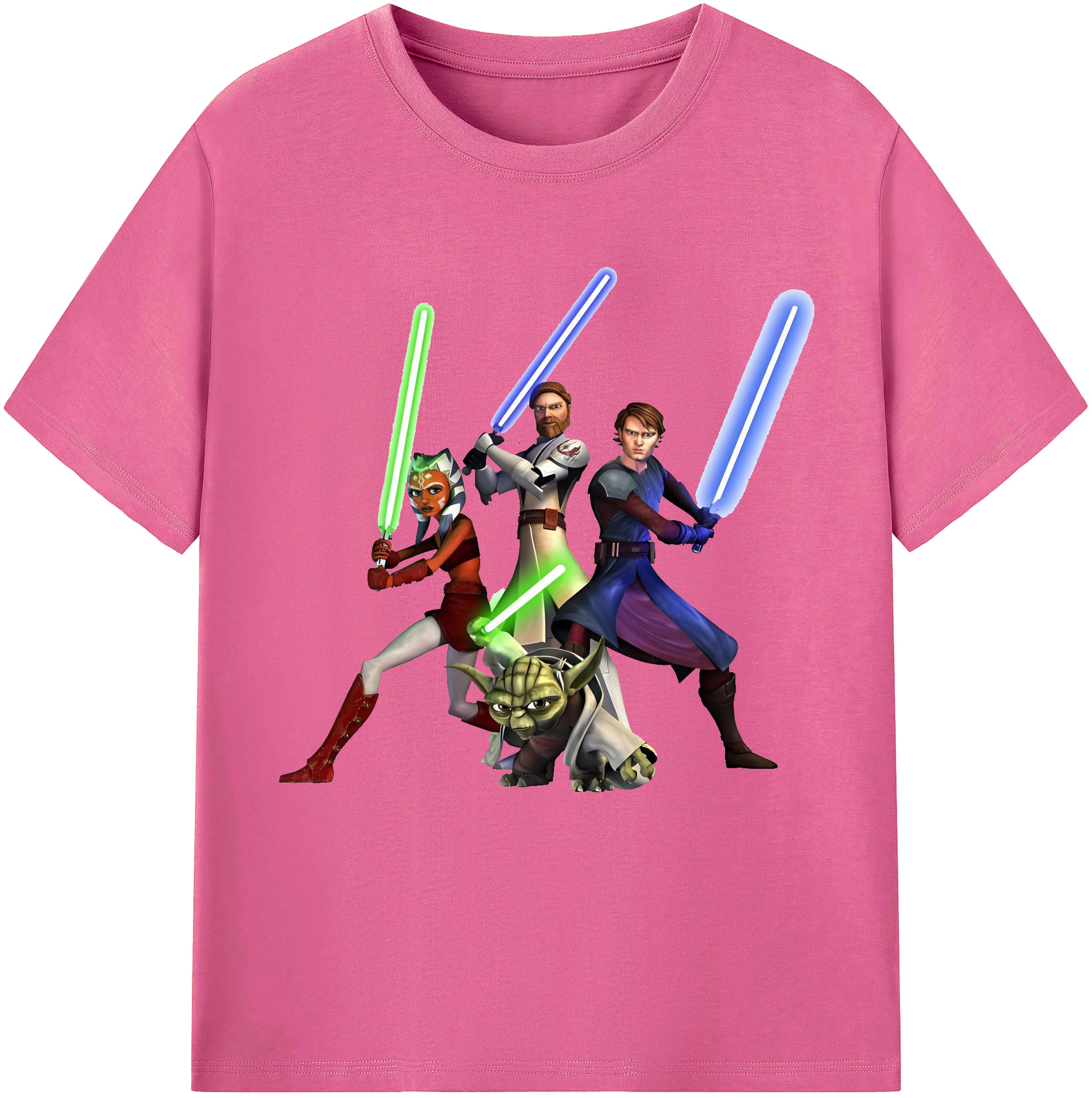 （画像用） スター・ウォーズ Star Wars レディースカジュアルプリントTシャツ（綿100％）