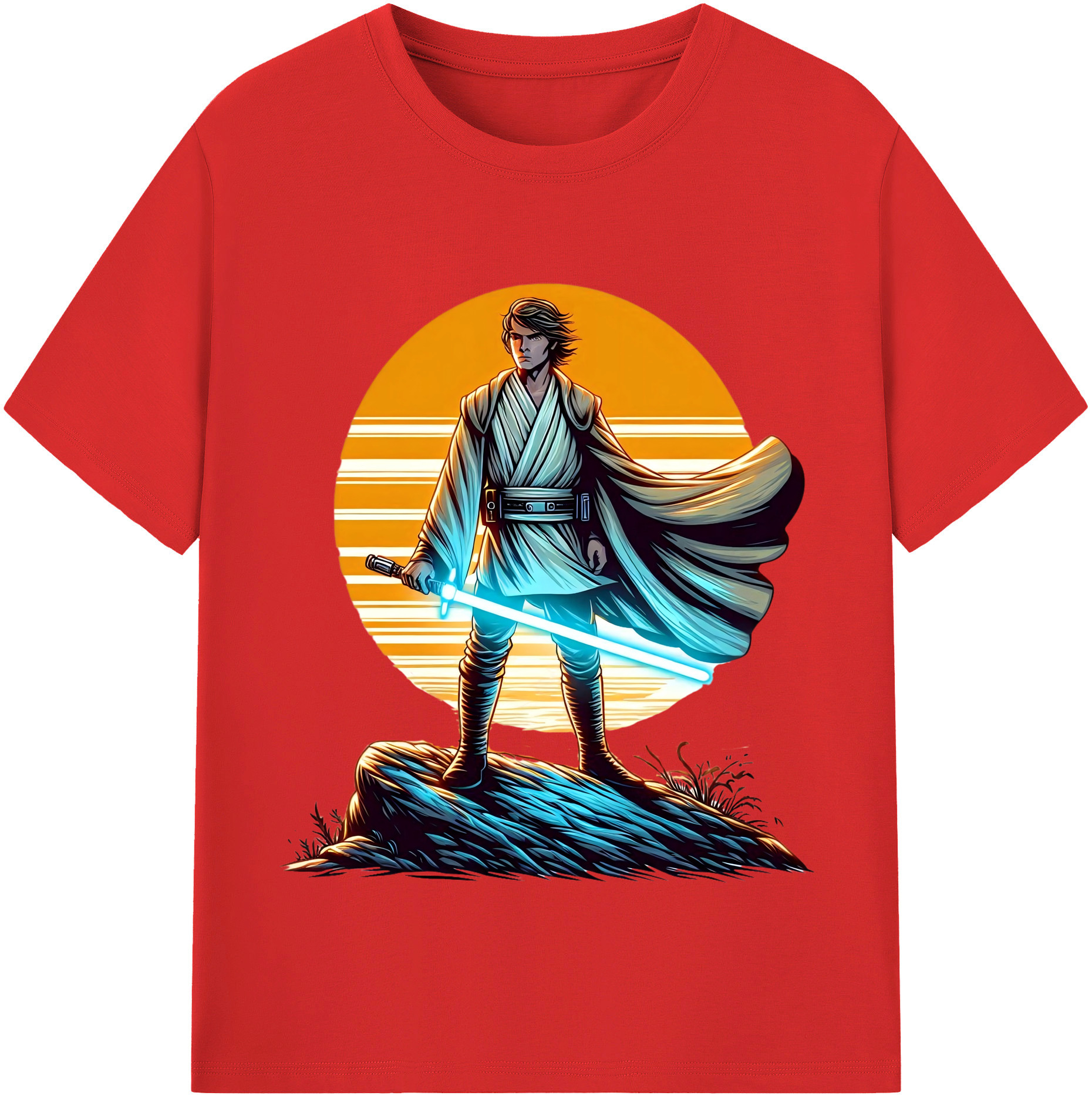 （画像用） スター・ウォーズ Star Wars レディースカジュアルプリントTシャツ（綿100％）