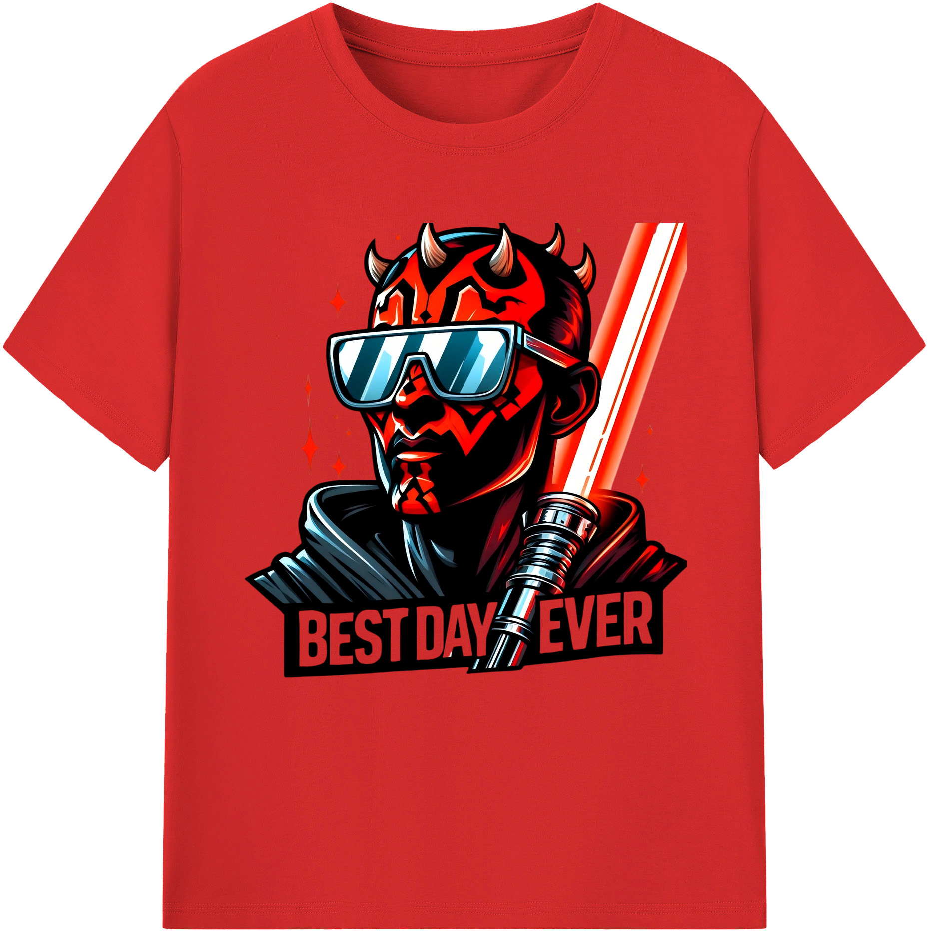 （画像用） スター・ウォーズ Star Wars レディースカジュアルプリントTシャツ（綿100％）