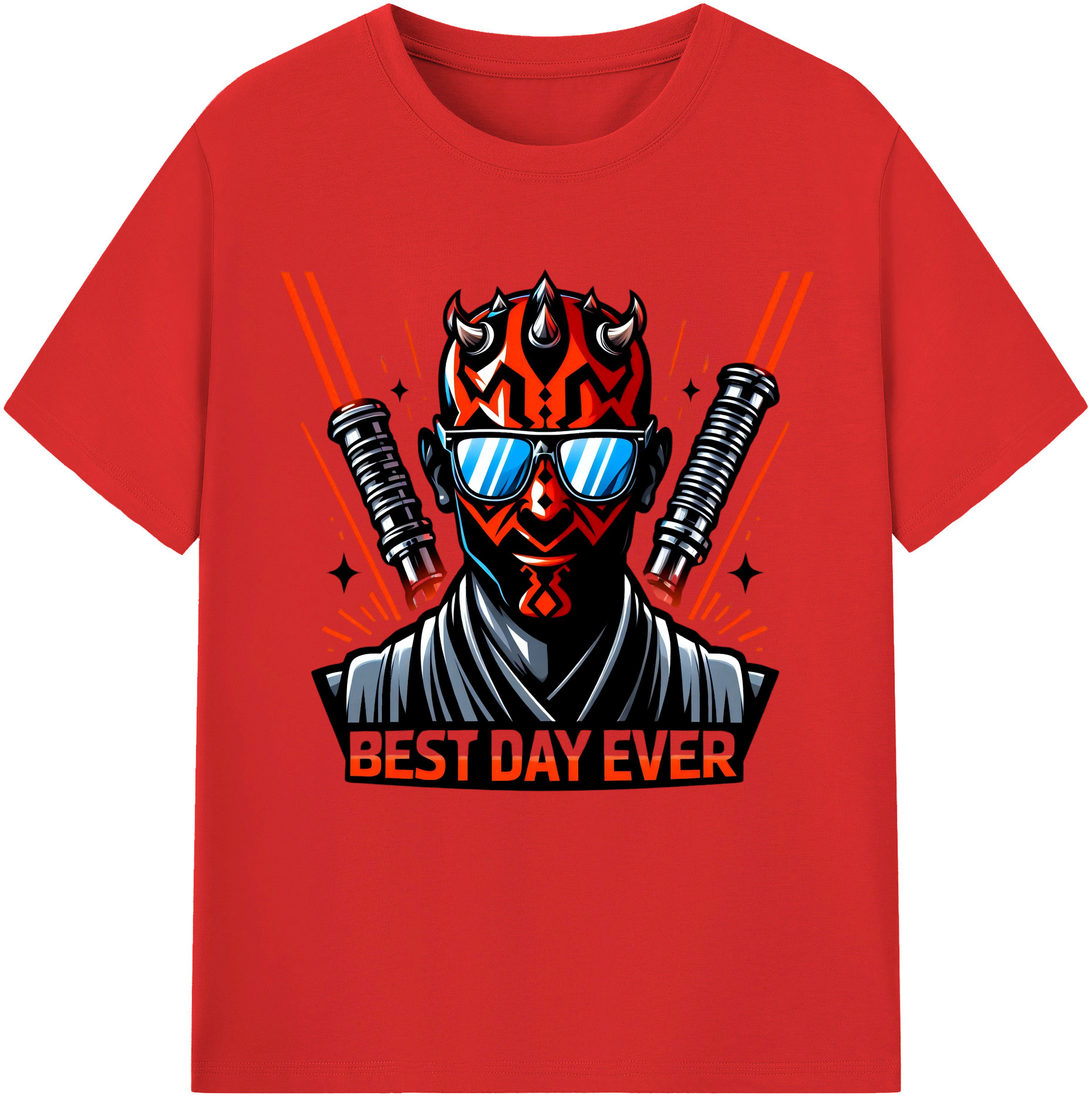 （画像用） スター・ウォーズ Star Wars レディースカジュアルプリントTシャツ（綿100％）