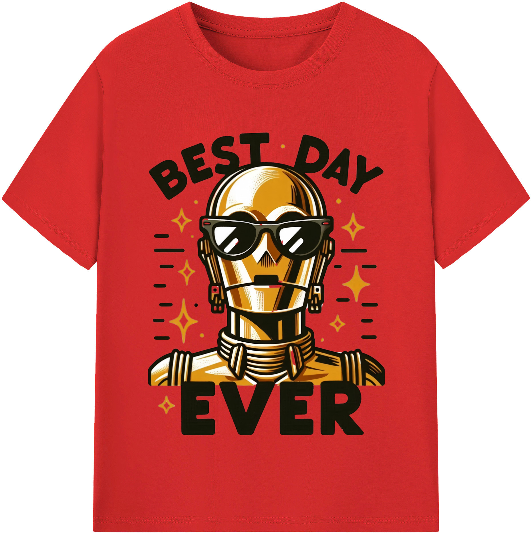 （画像用） スター・ウォーズ Star Wars レディースカジュアルプリントTシャツ（綿100％）