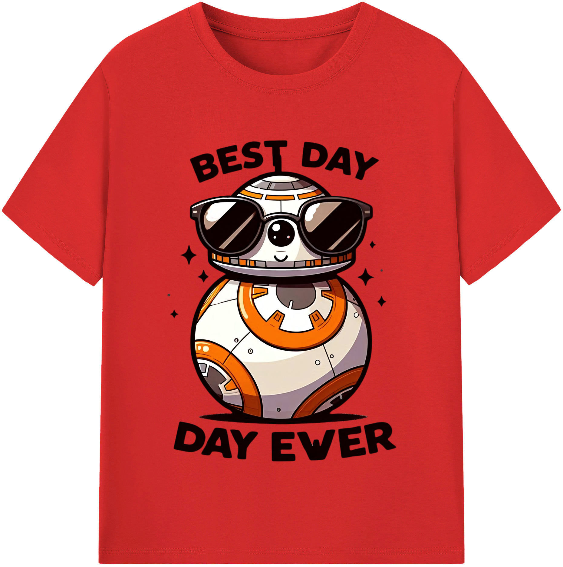 （画像用） スター・ウォーズ Star Wars レディースカジュアルプリントTシャツ（綿100％）