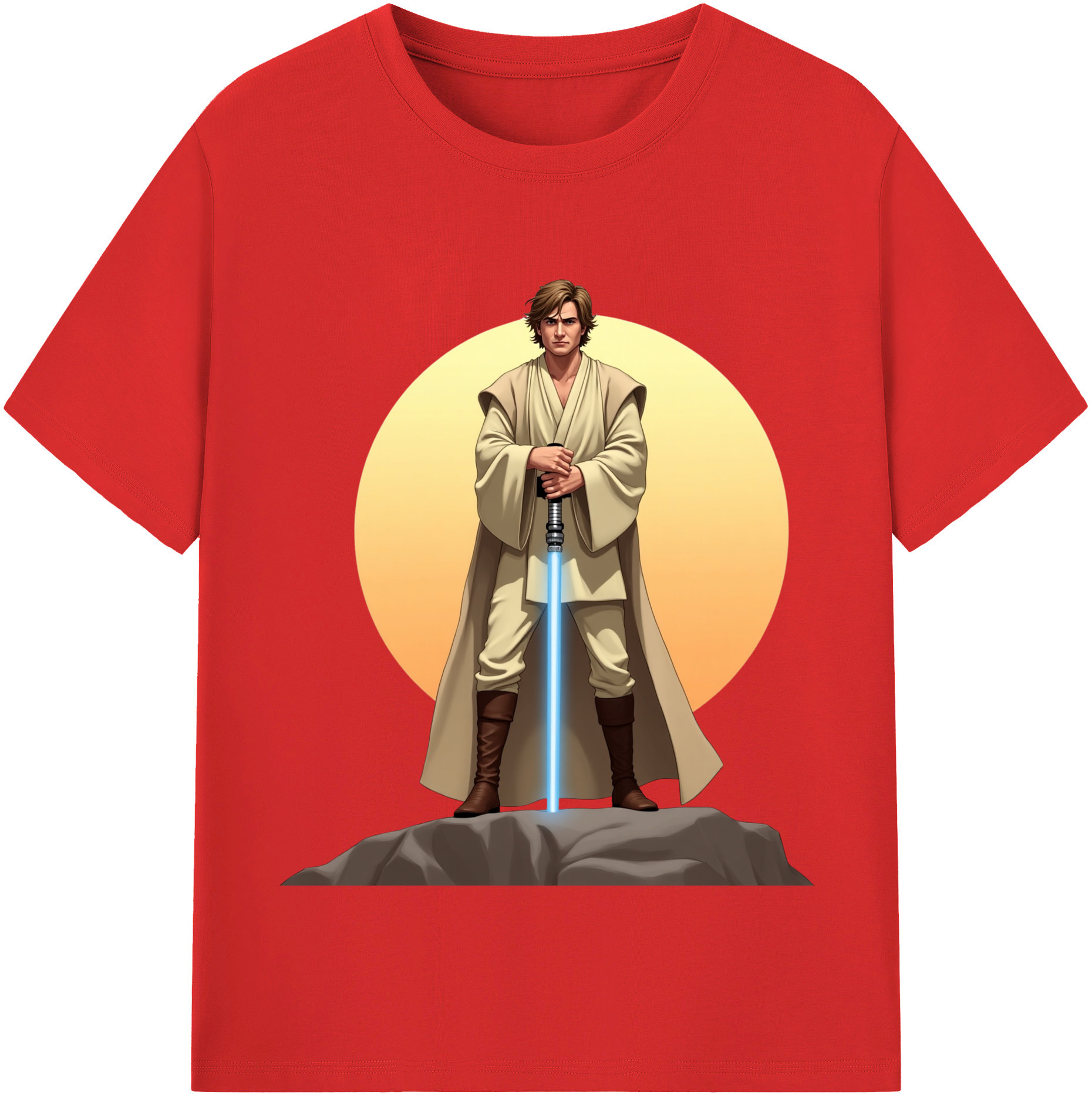（画像用） スター・ウォーズ Star Wars レディースカジュアルプリントTシャツ（綿100％）